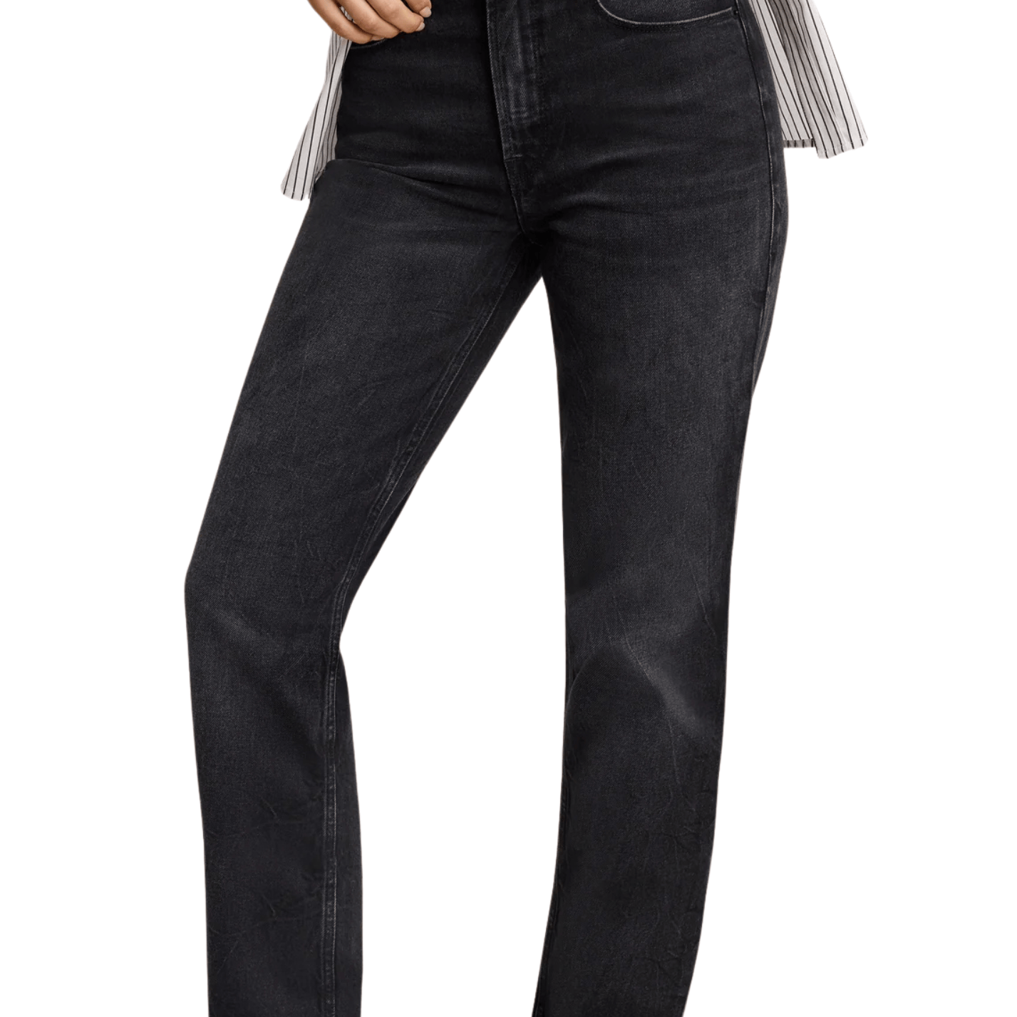 Good Icon Straight Ankle Jeans