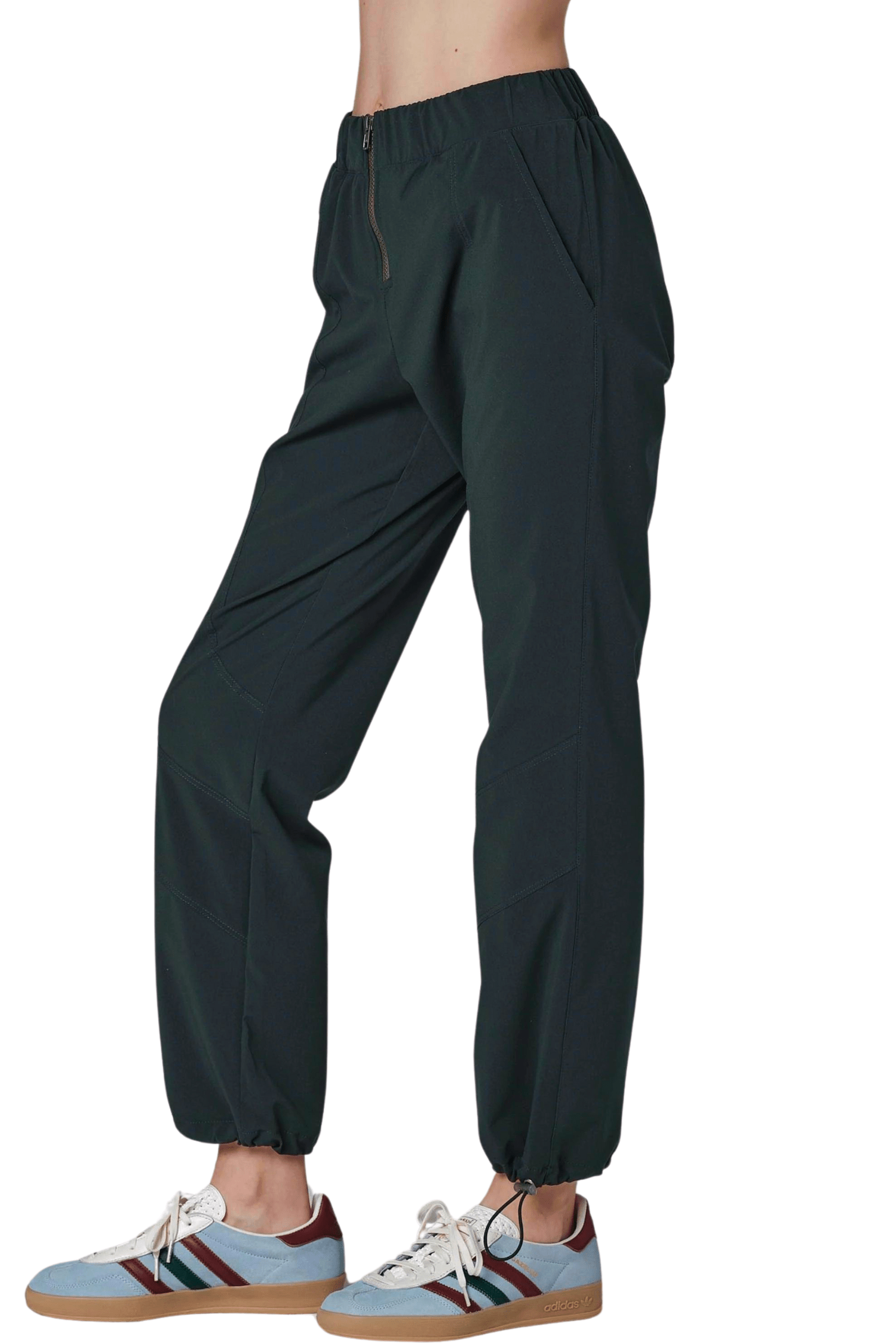 925Fit Zip Code Pants Hunter