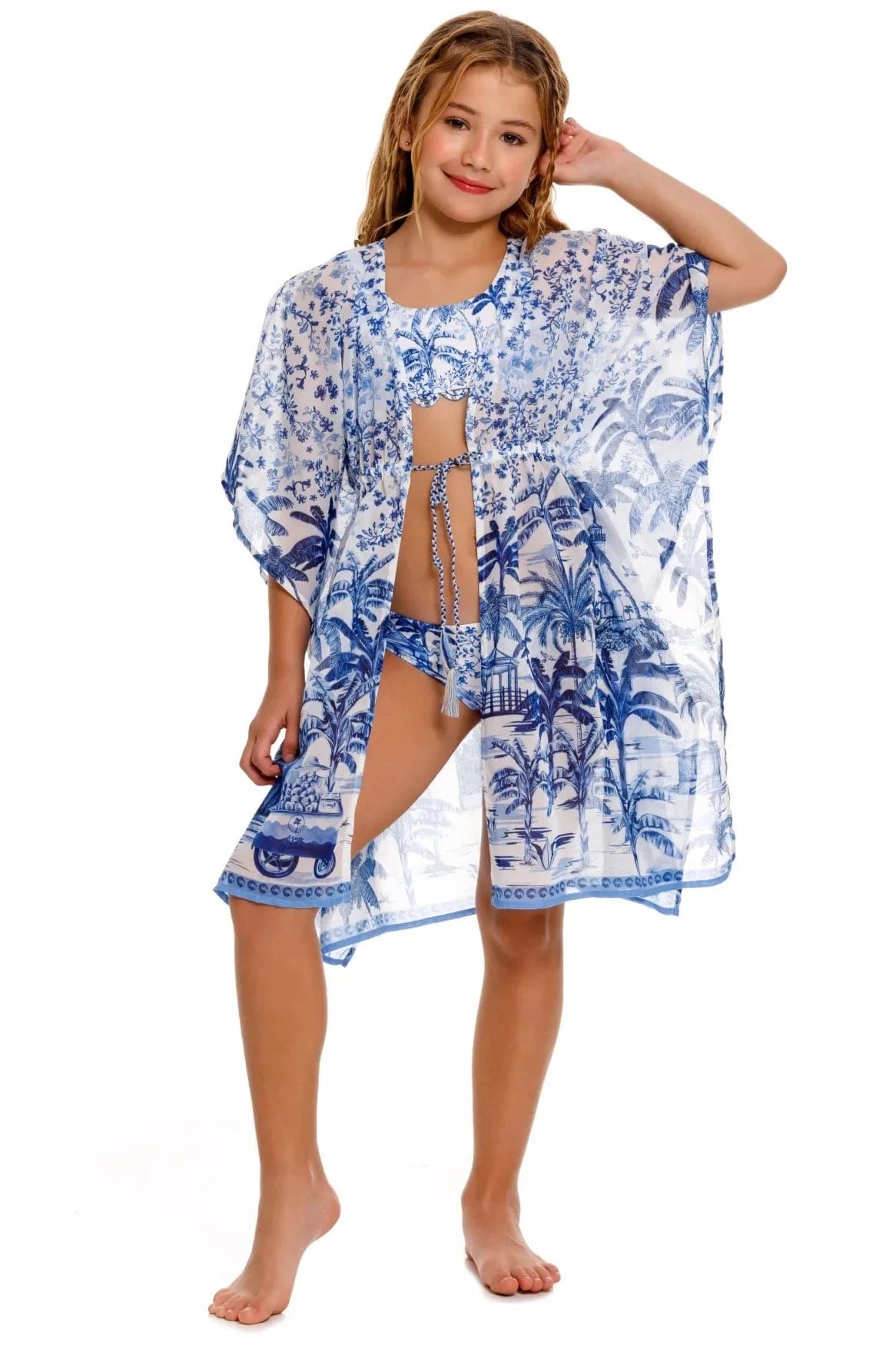 Agua Bendita Luciana Kids' Tunic Tales