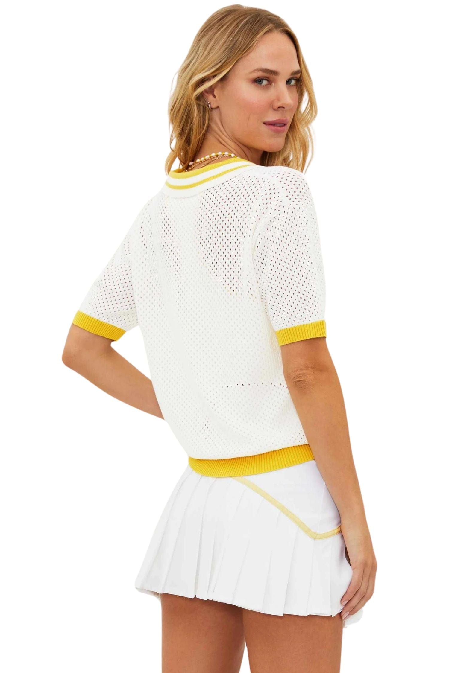Beach Riot Giana Top White Sand