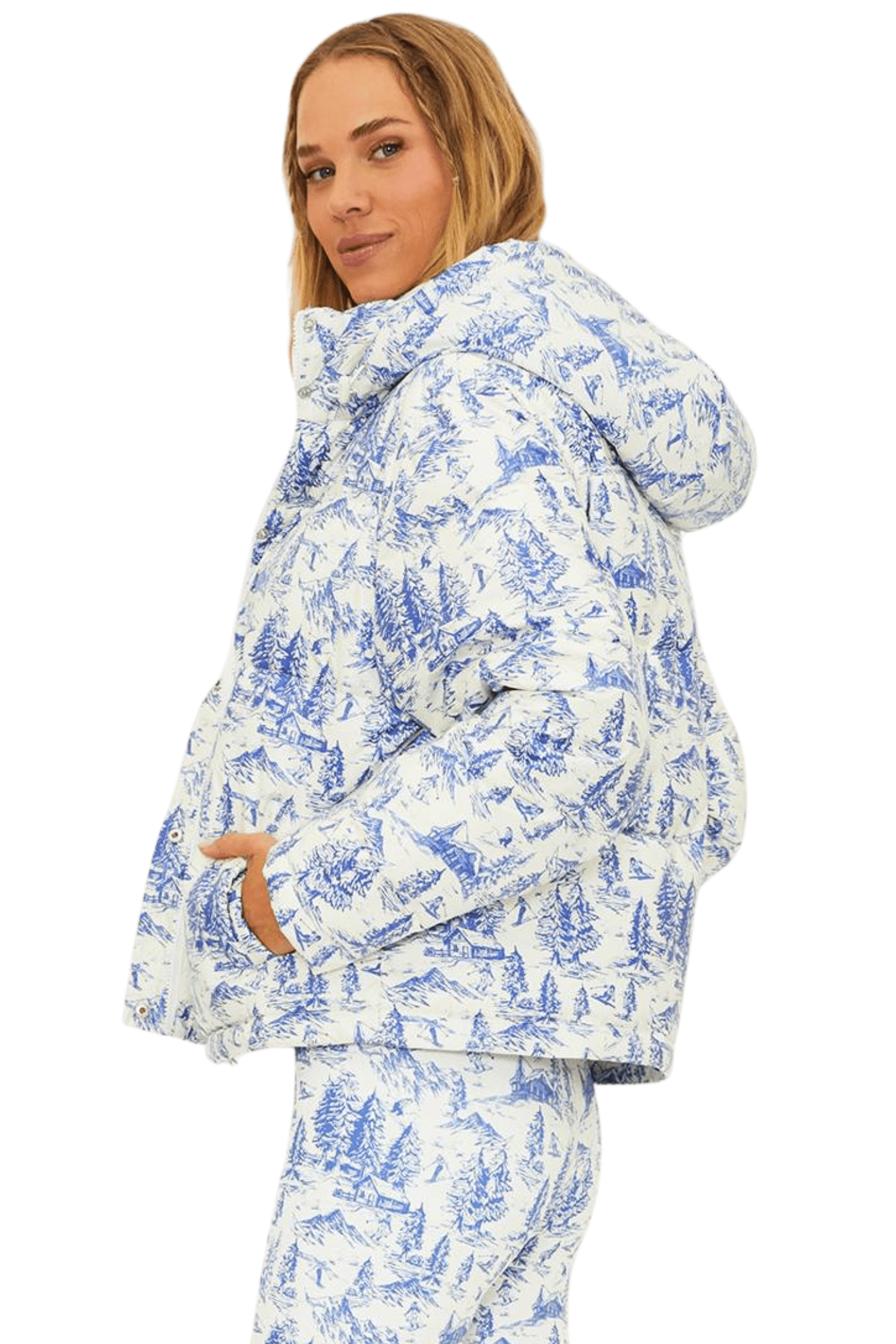 Beach Riot Puffer Coat Alps Toile