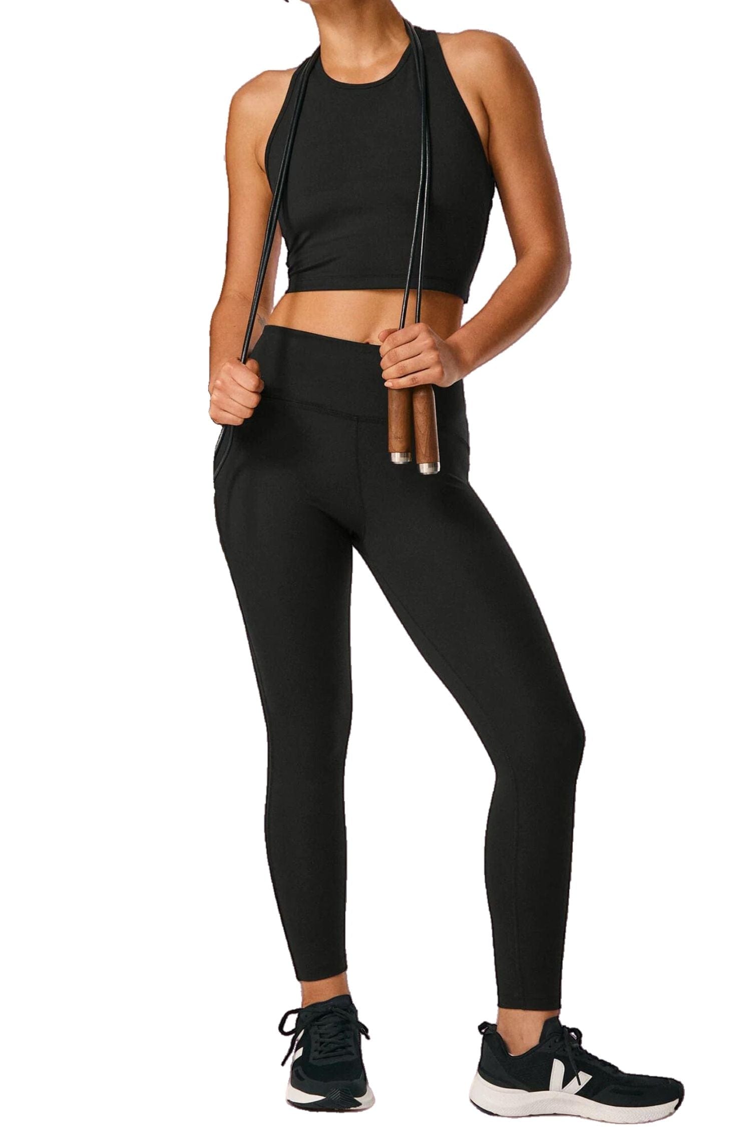 Beyond Yoga PowerBeyond Strive Midi Legging Black