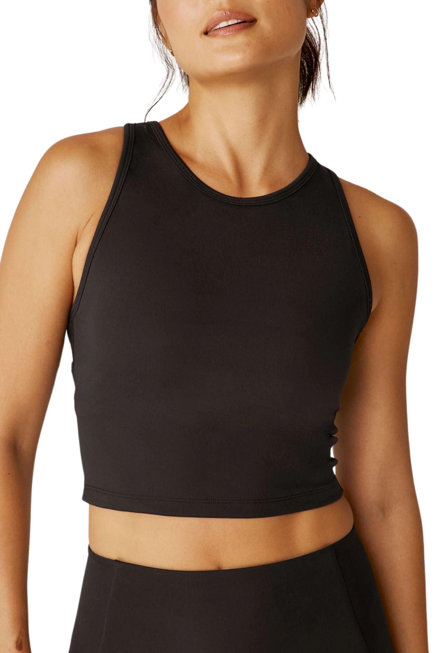 Beyond Yoga PowerBeyond Strive Cropped Tank Black