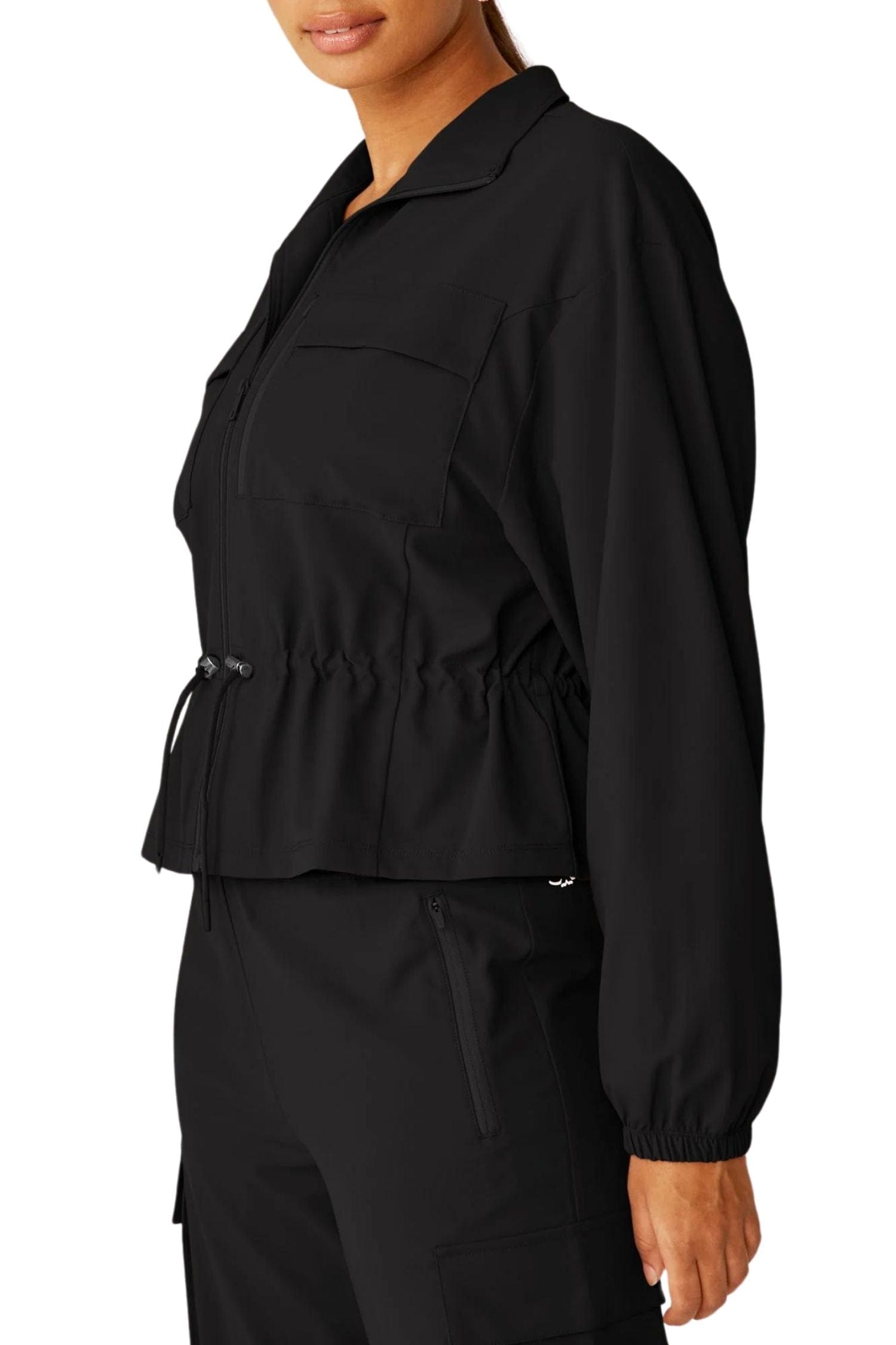 Beyond Yoga City Chic Jacket Black