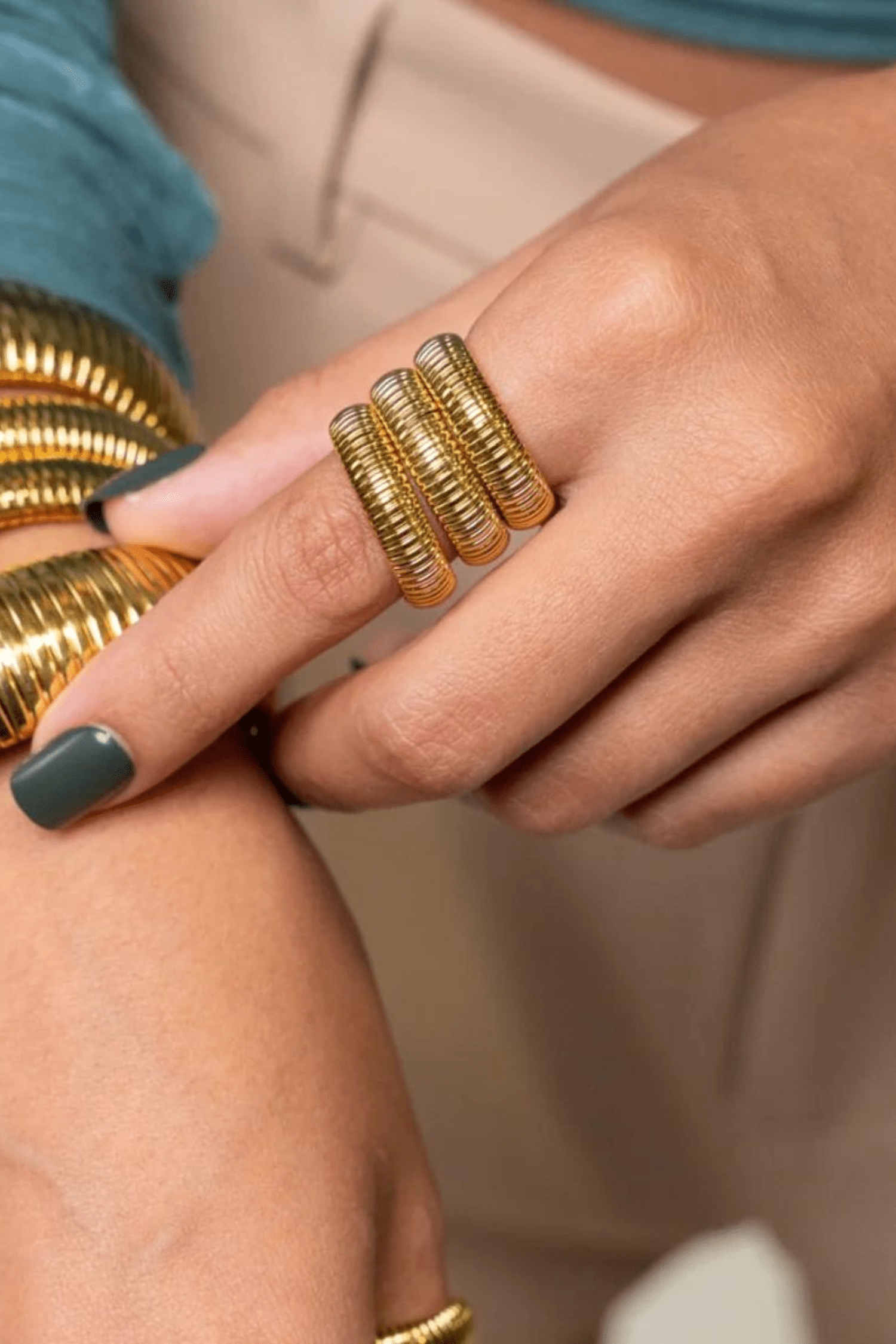 Bracha She's Golden Ring Gold