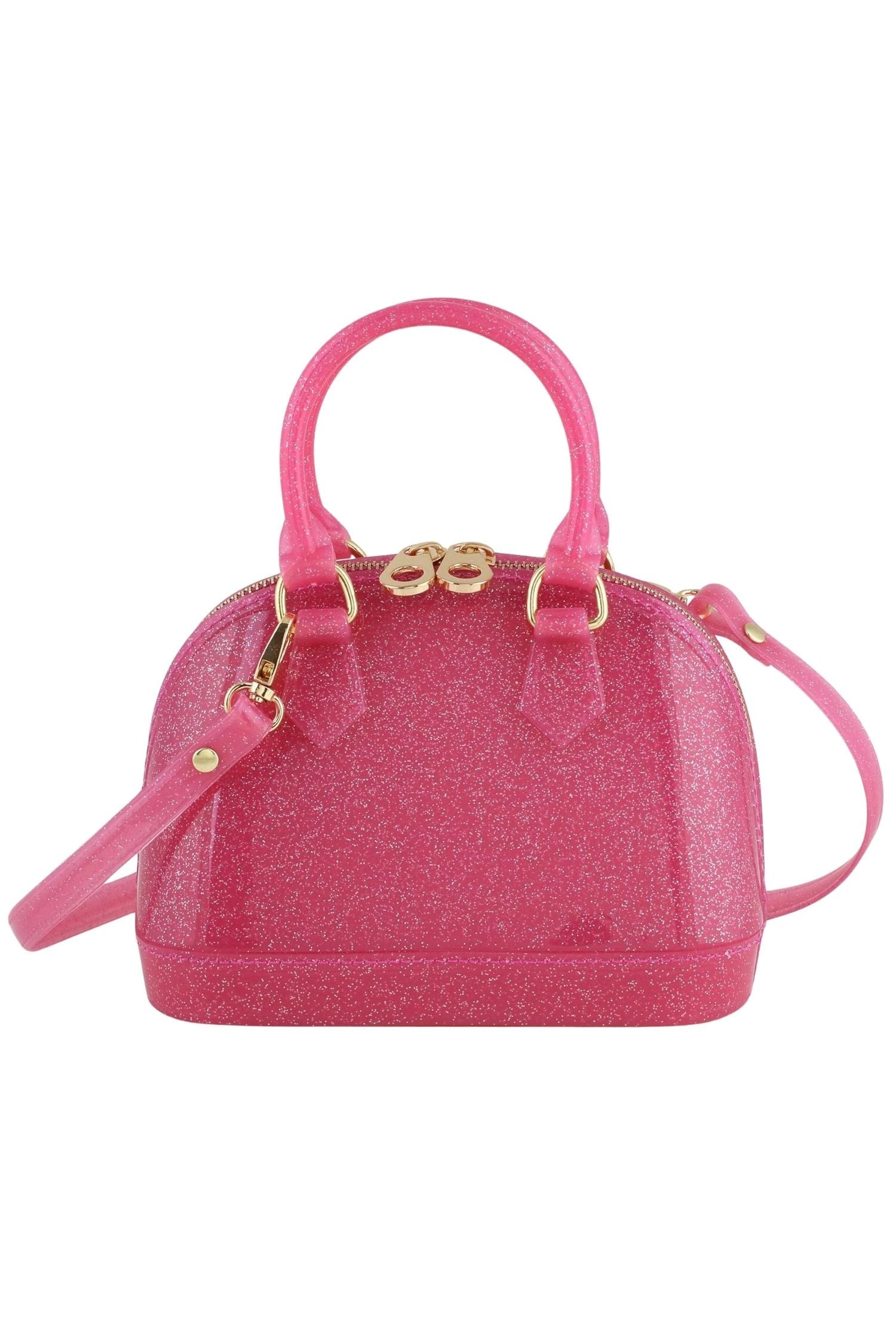 Carrying Kind Cate Kids Purse Hot Pink Sparkle