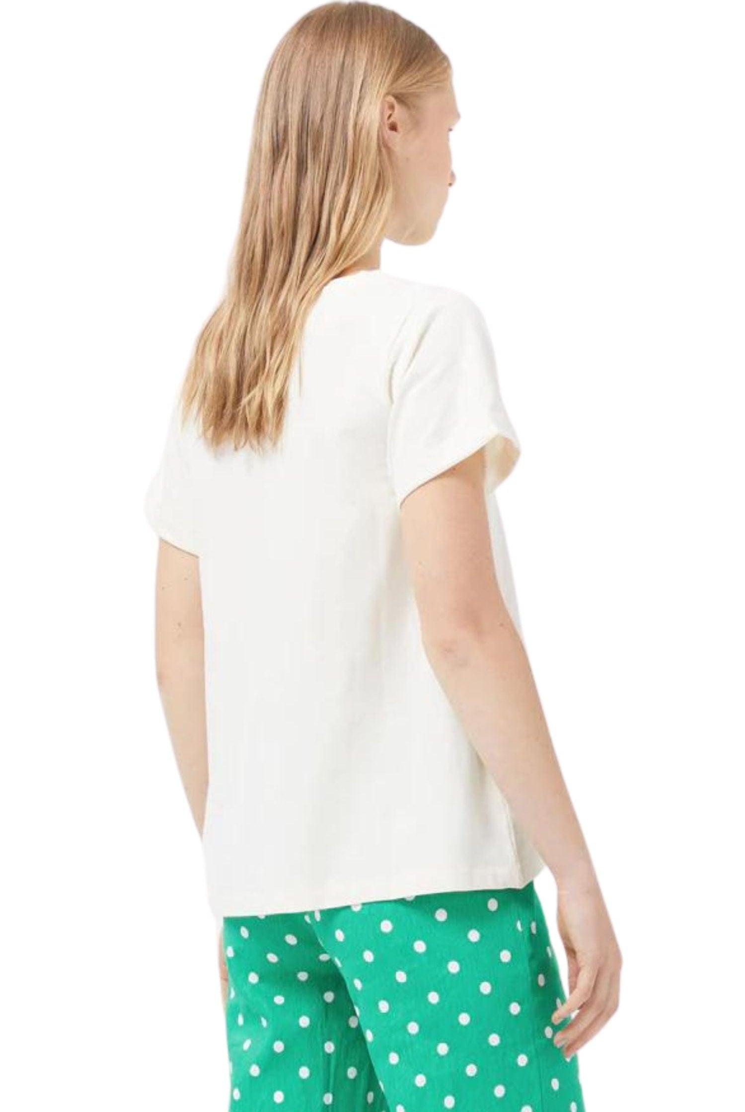 Compania Fantastica Fantastica Print T-Shirt Off White