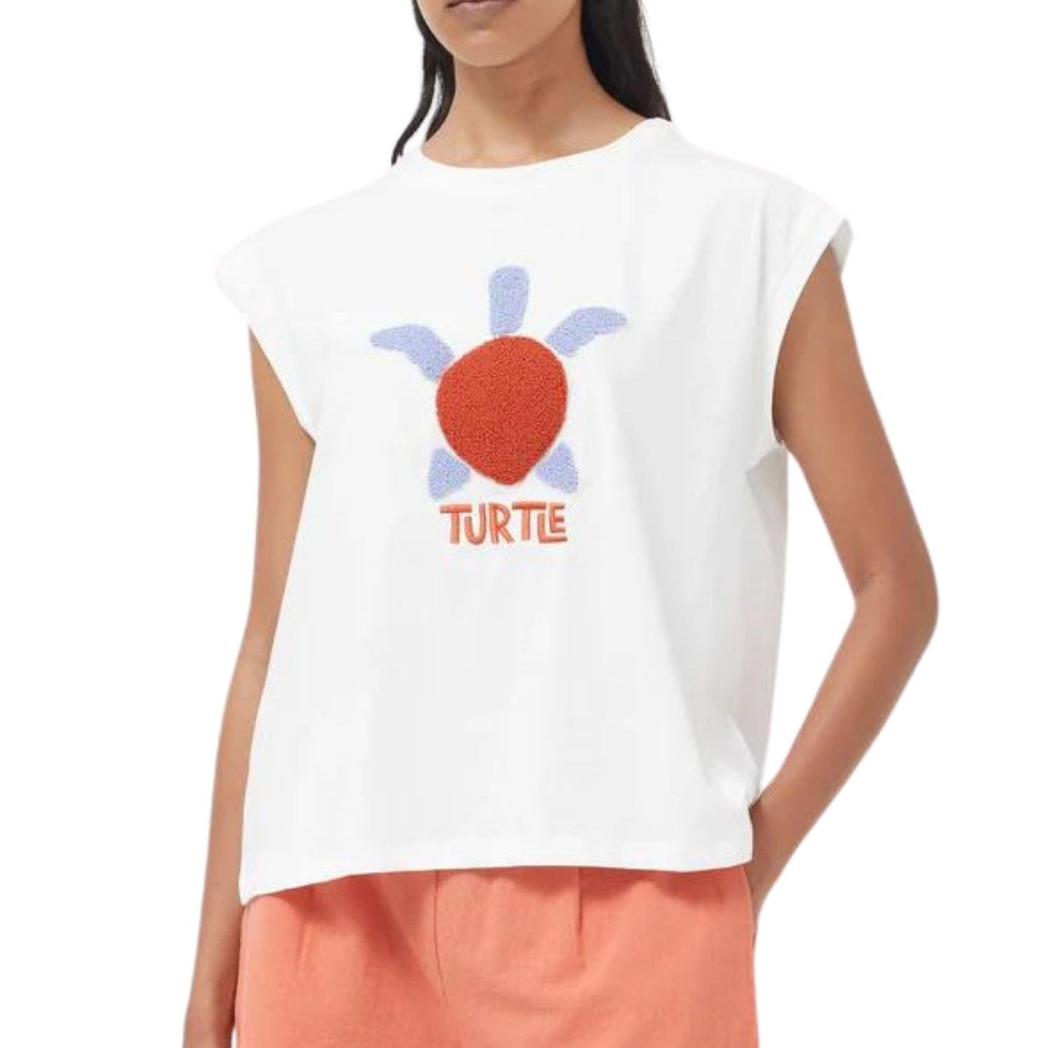 Compania Fantastica Printed T-Shirt Turtle