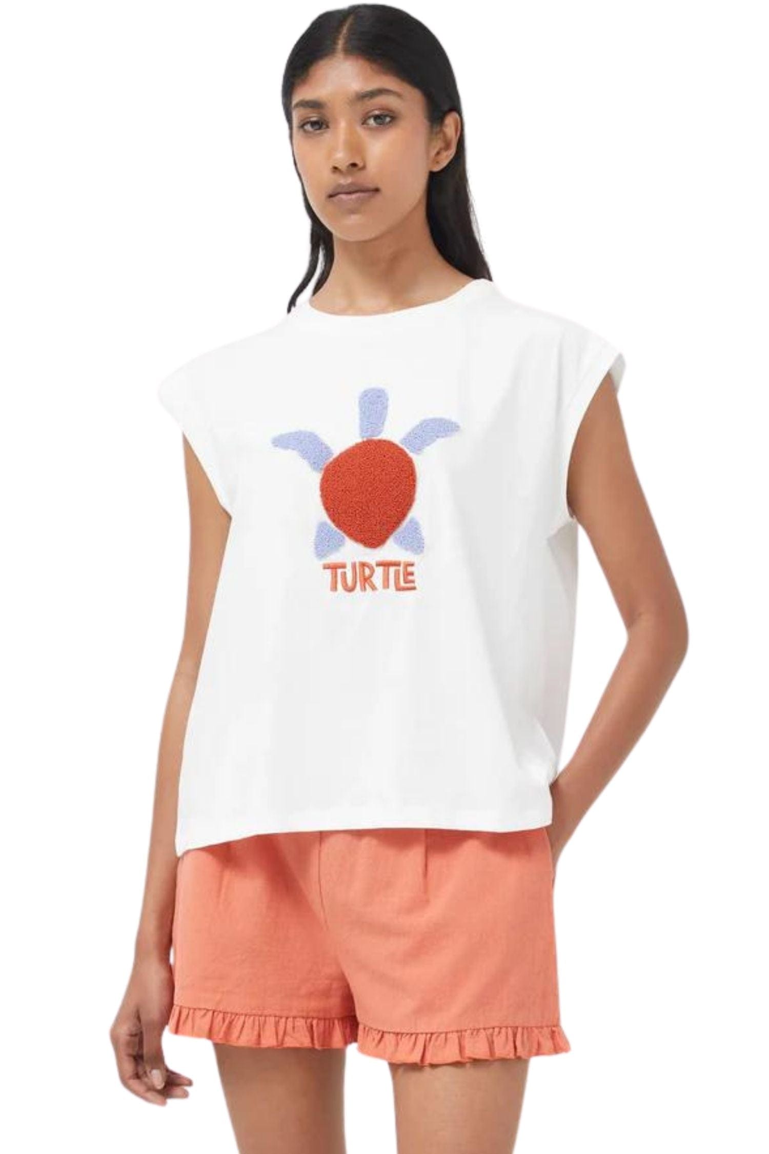 Compania Fantastica Printed T-Shirt Turtle