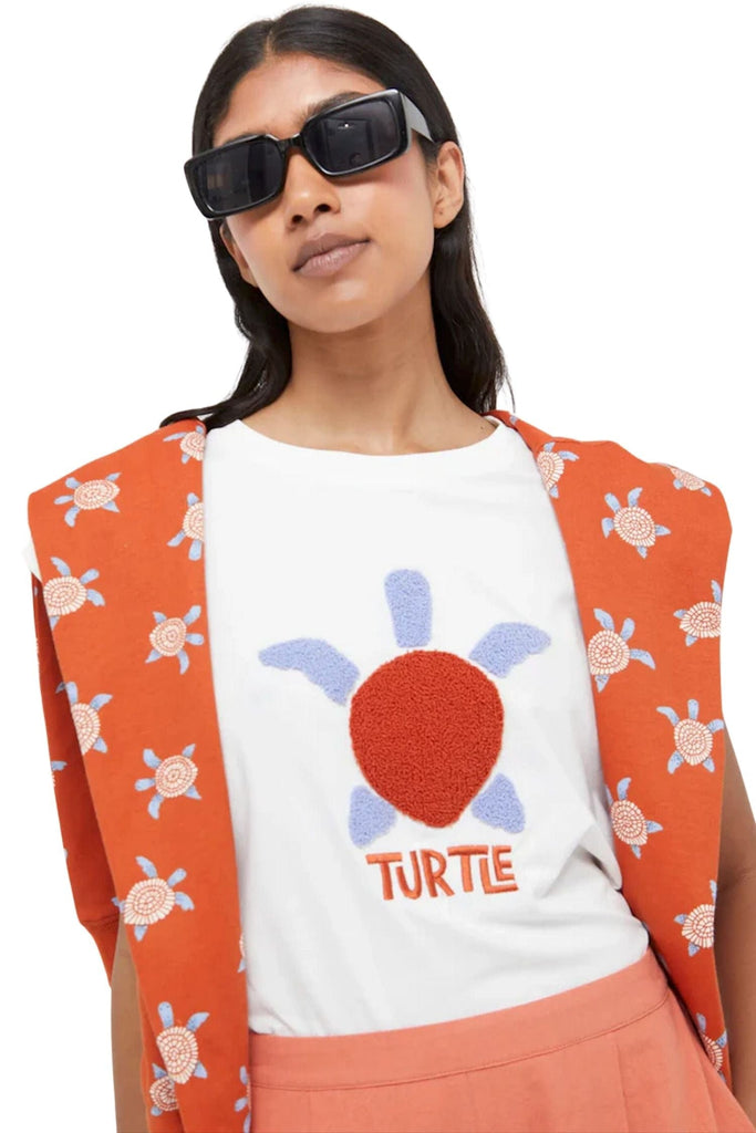 Compania Fantastica Printed T-Shirt Turtle