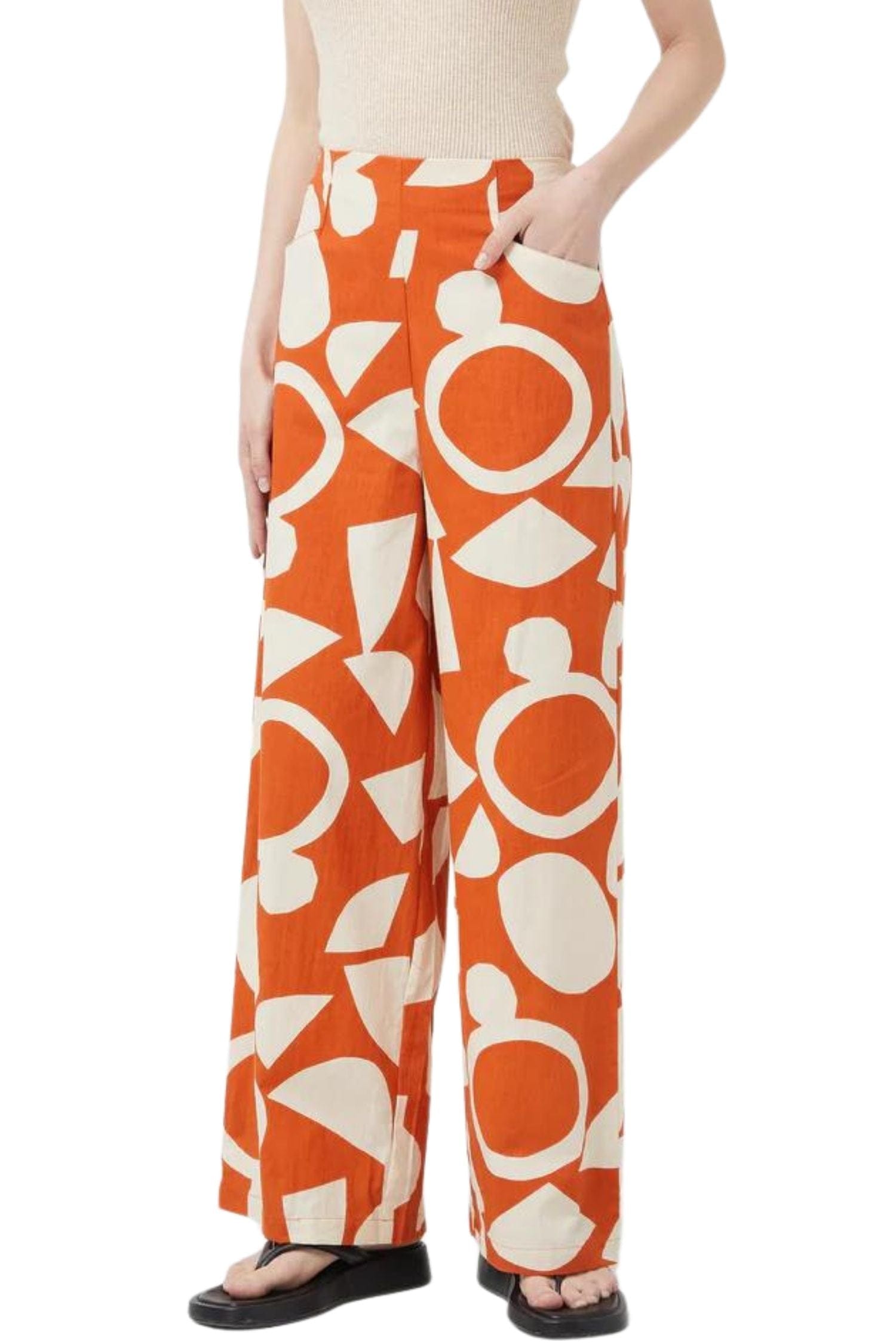 Compania Fantastica Straight Pants Afrik