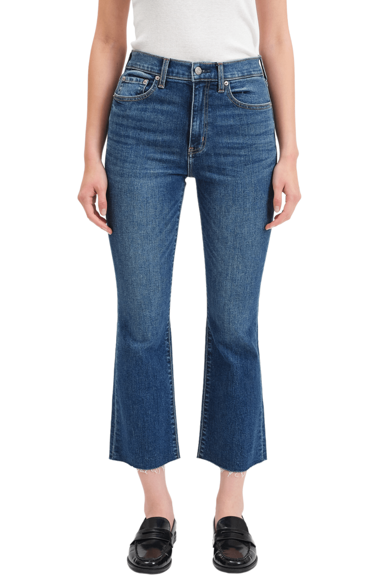 Daze Denim Shy Girl Crop Influencer