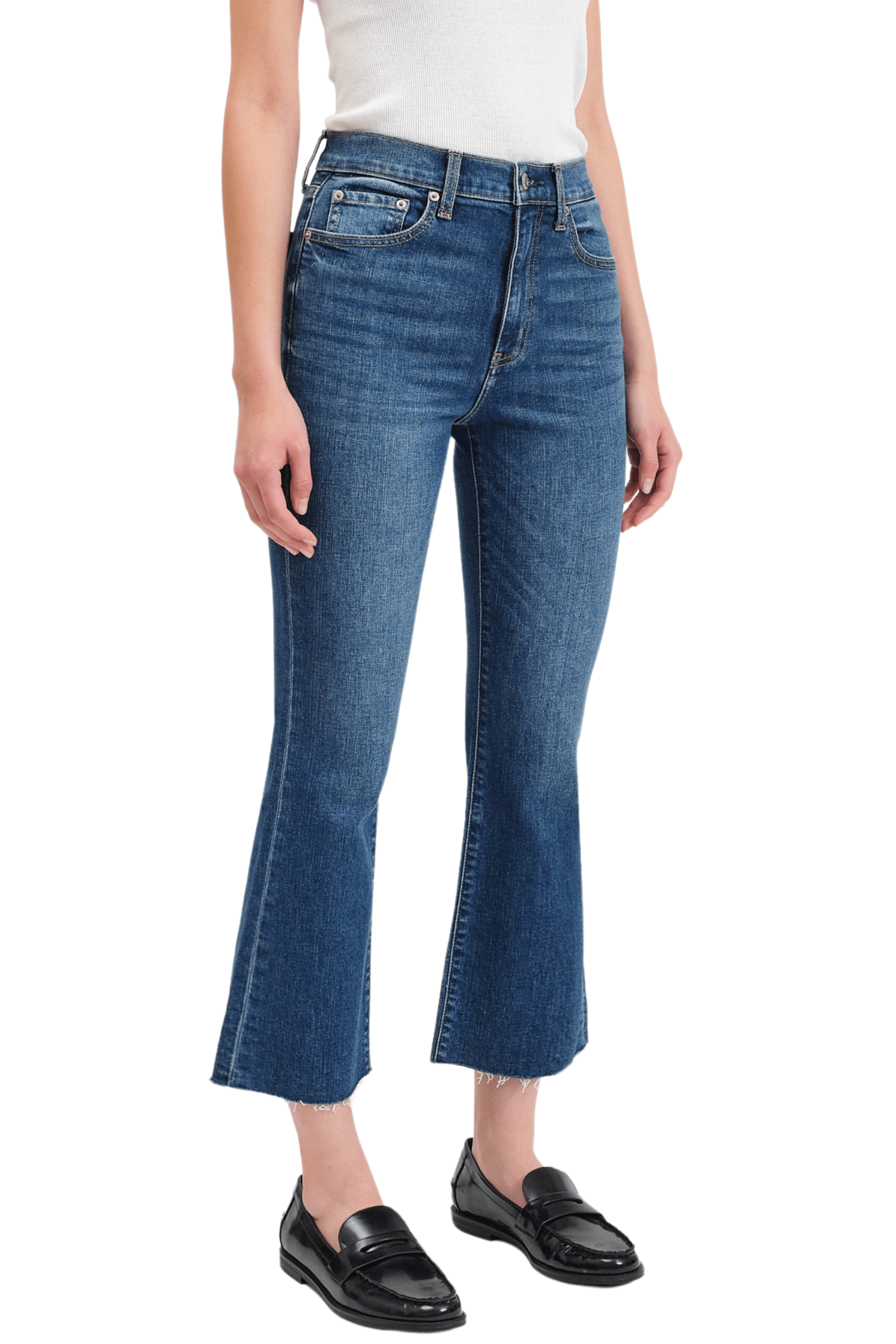 Daze Denim Shy Girl Crop Influencer