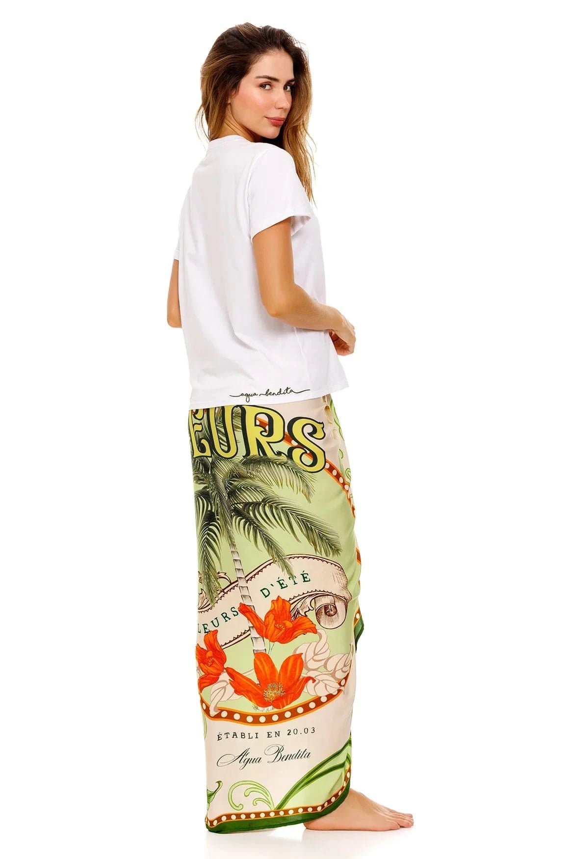 Agua Bendita Marine Pareo Cover Up