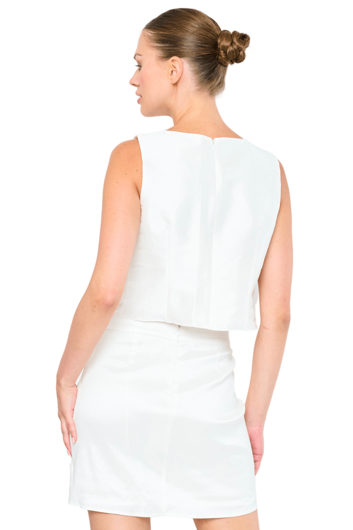 Flora Bea Bello Top Ivory