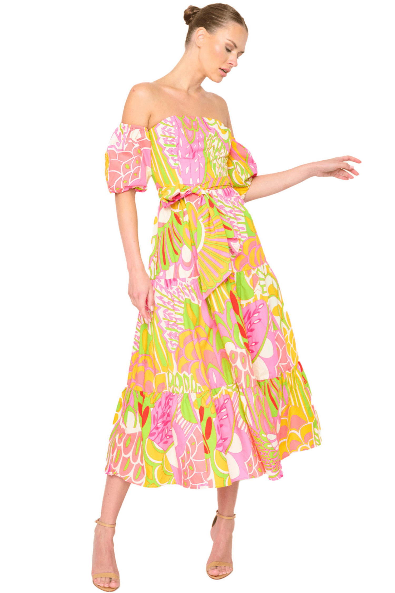 Flora Bea Oly Dress Tropicana
