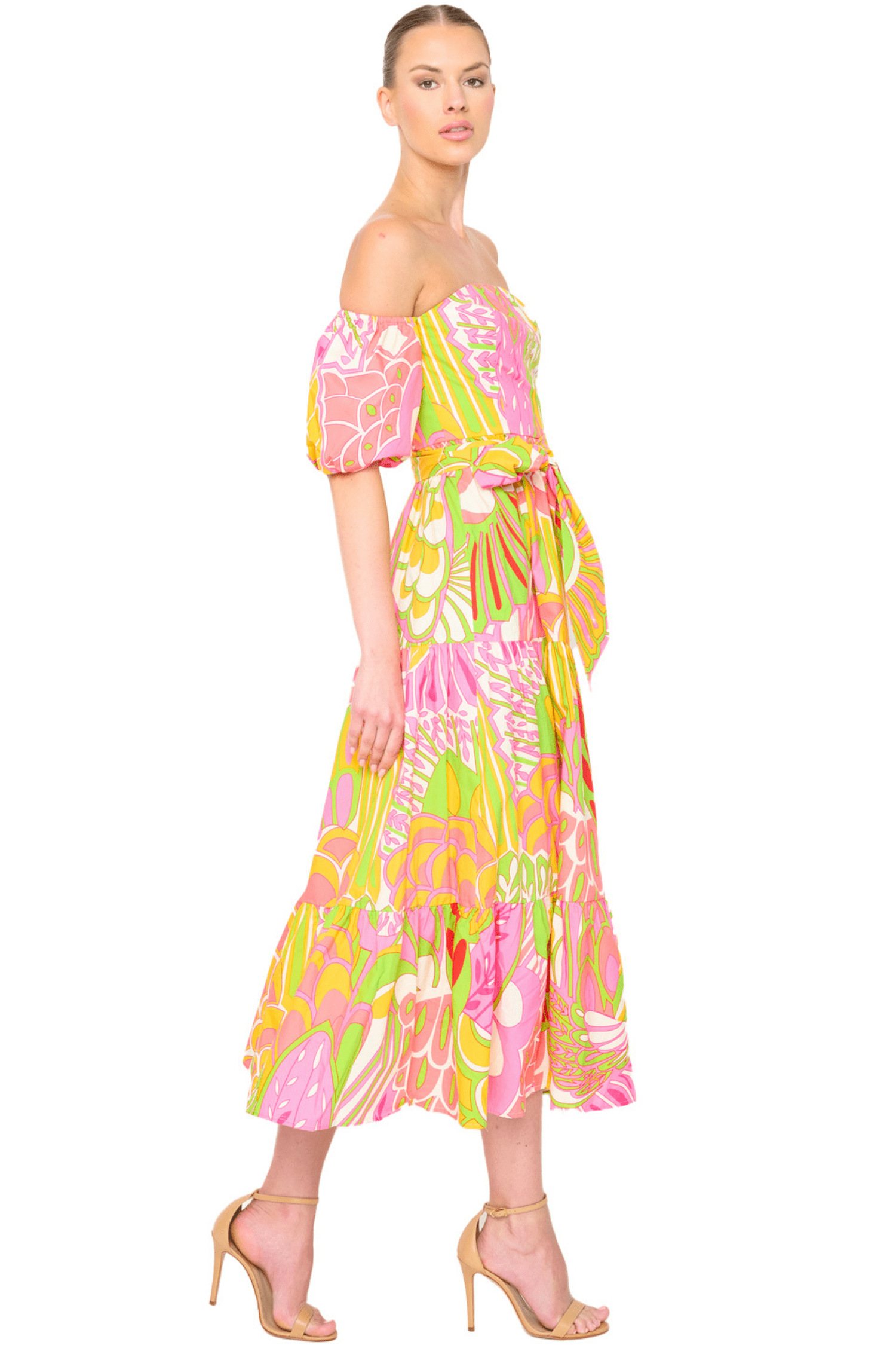 Flora Bea Oly Dress Tropicana