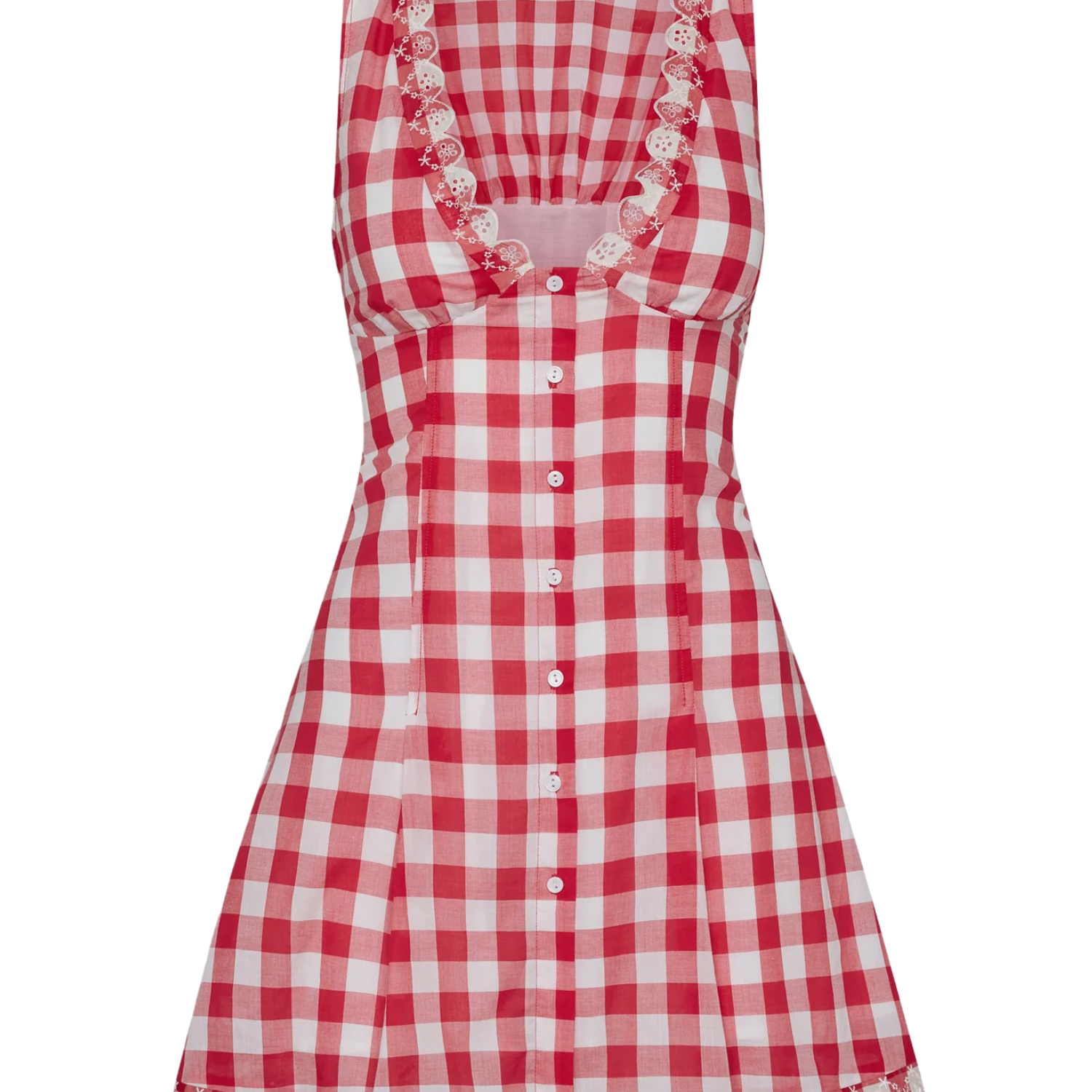 Farm Gingham Mini Dress