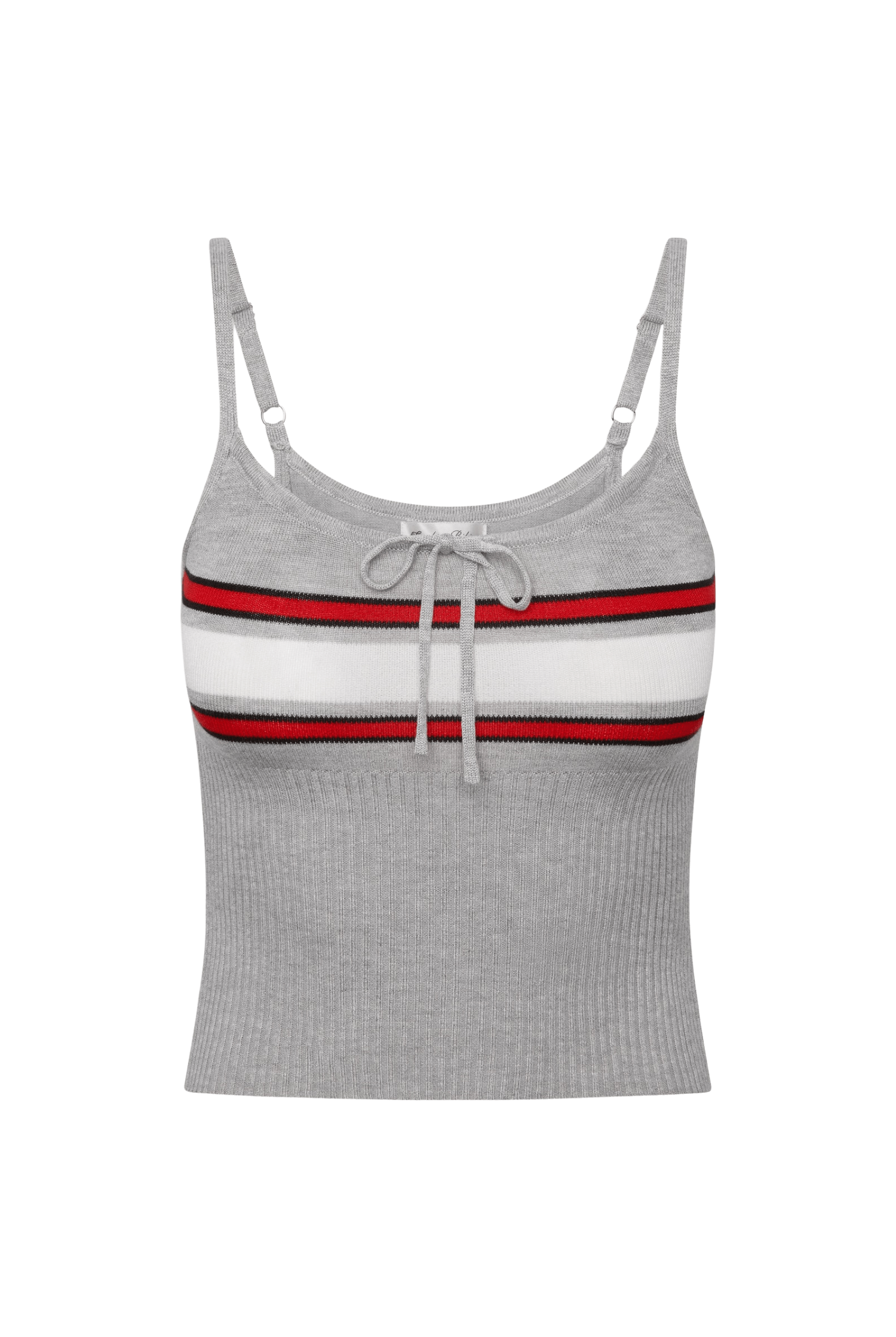 Barrymore Knit Tank Top Mochi Stripe