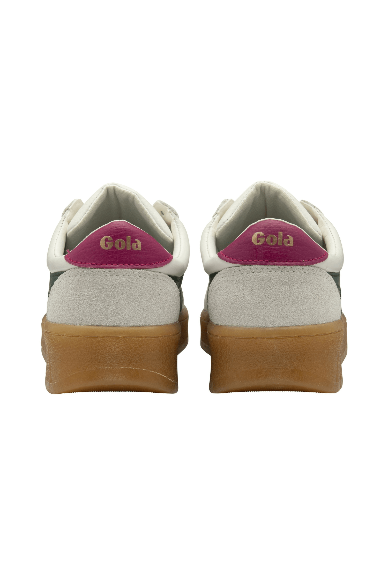 Gola Grandslam Elite Sneakers White/Evergeen/Fuchsia/Gum