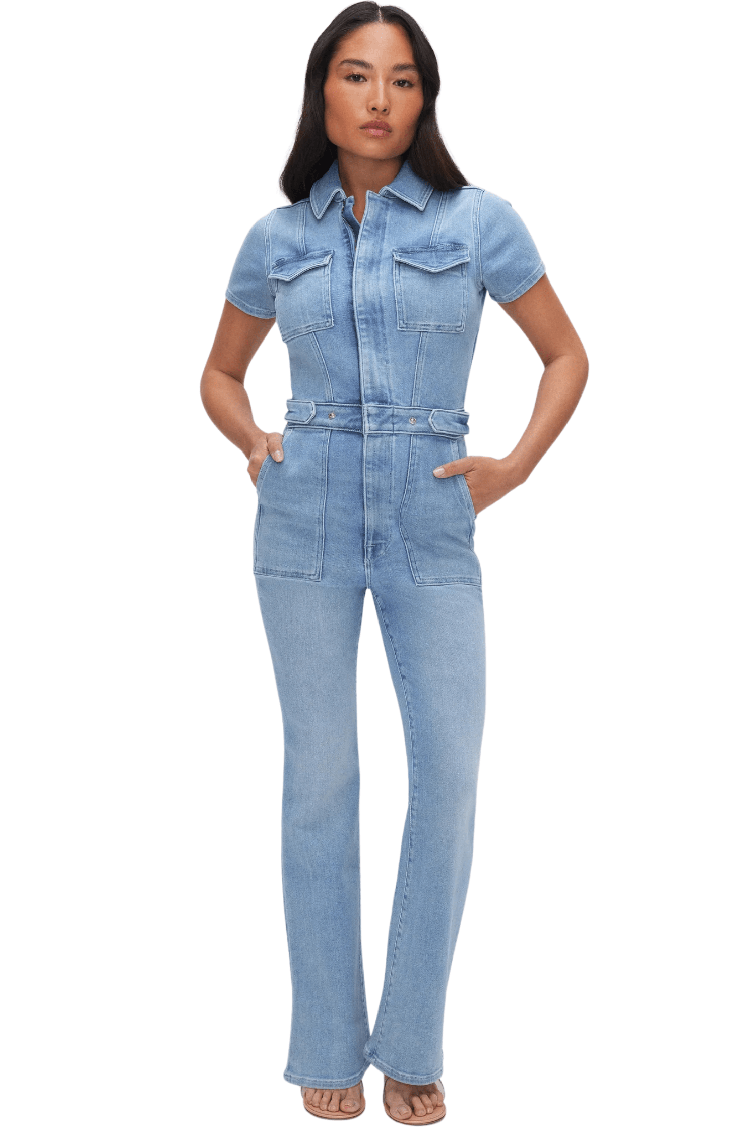 Good American Petite Fit For Success Boot Blue274