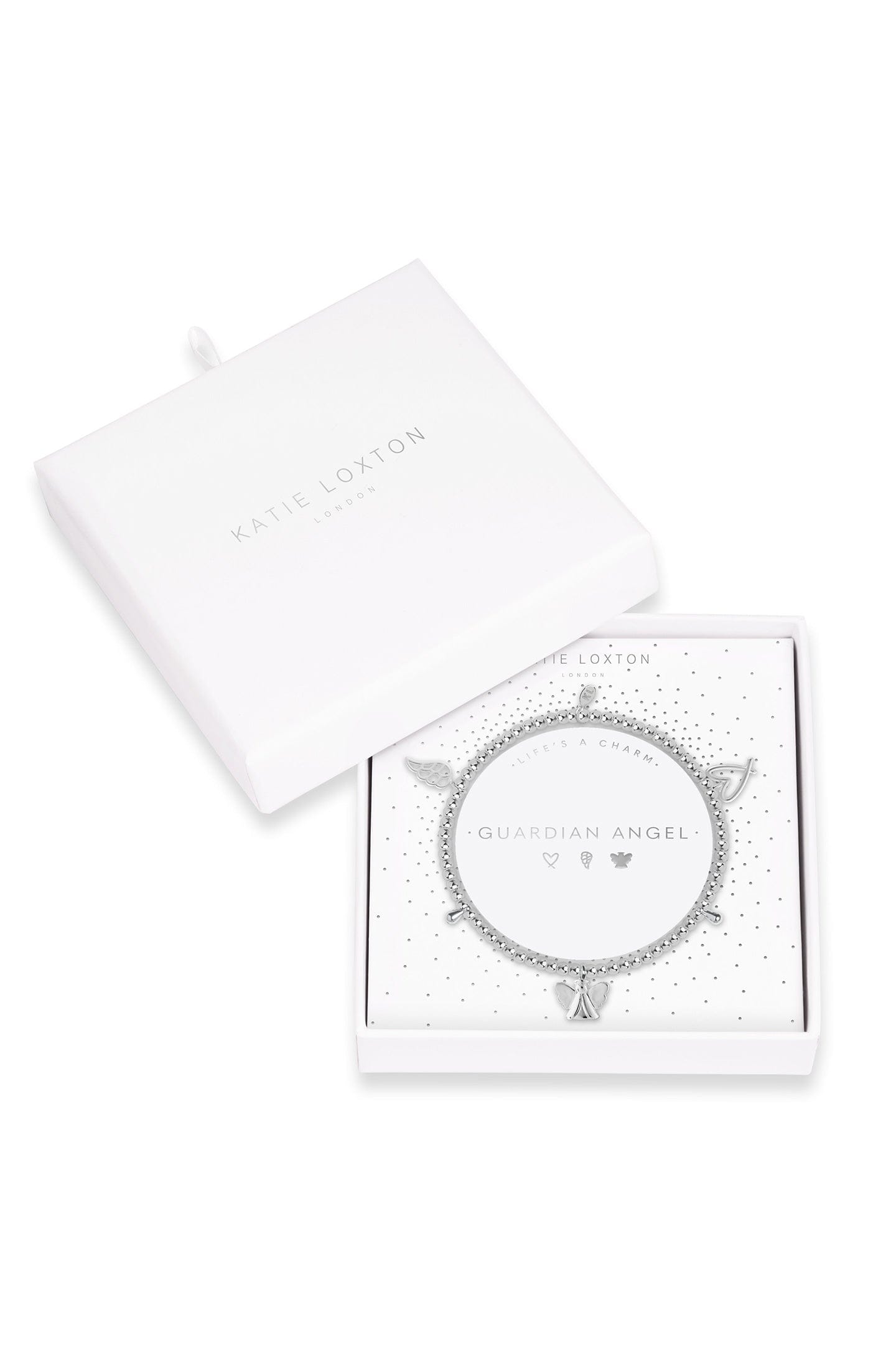 Katie Loxton Life's A Charm Guardian Angel Bracelet