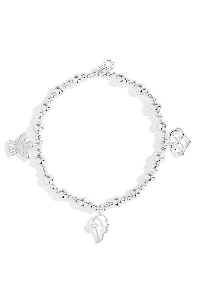 Katie Loxton Life's A Charm Guardian Angel Bracelet New