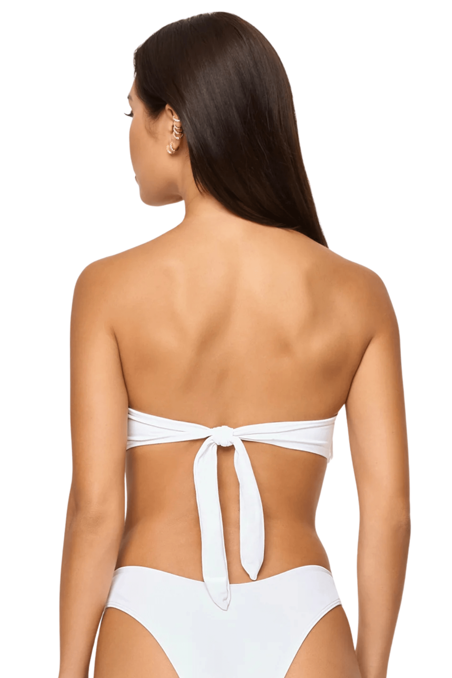 L SPACE Dixie Bikini Top White