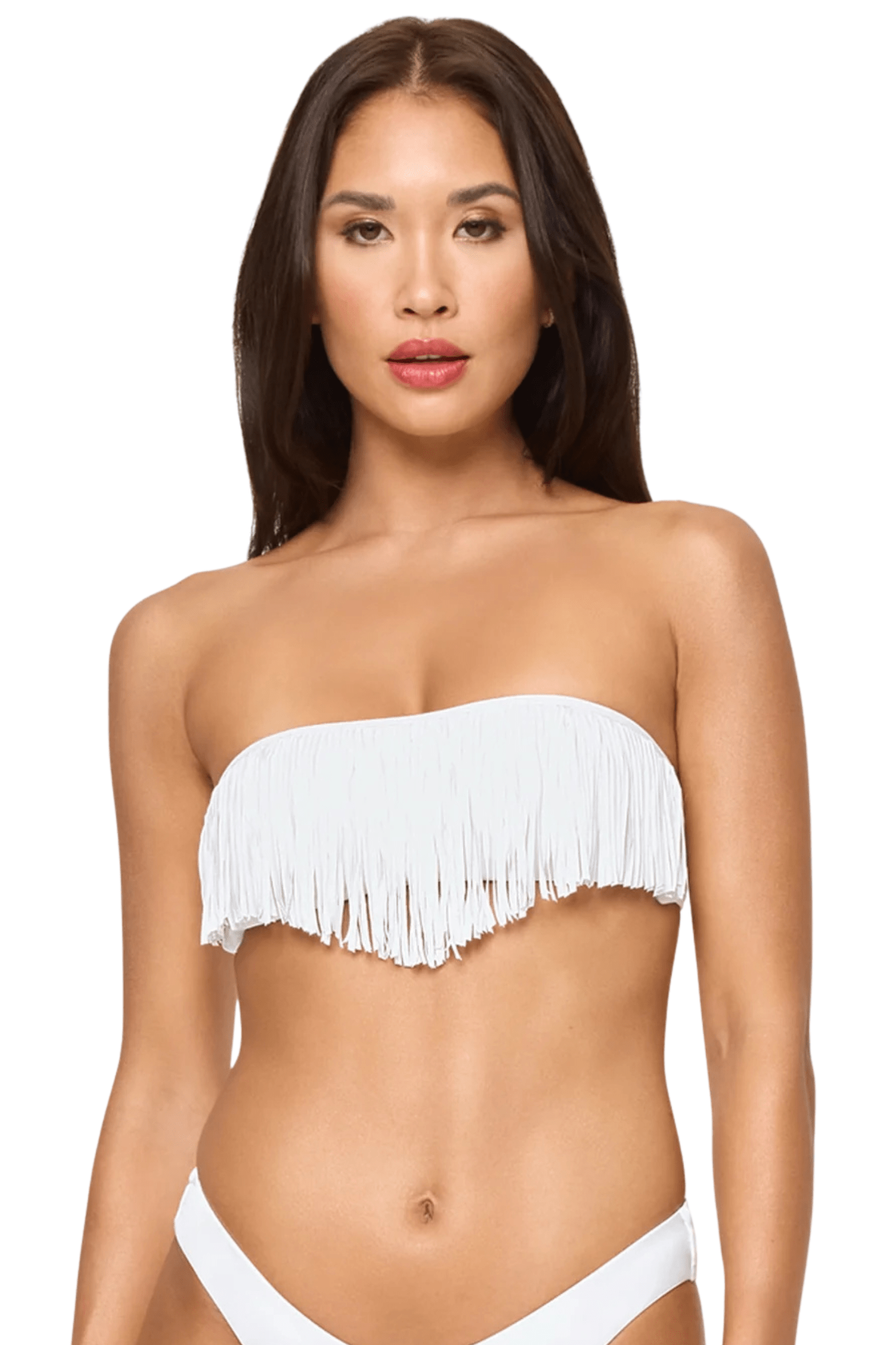 L SPACE Dixie Bikini Top White