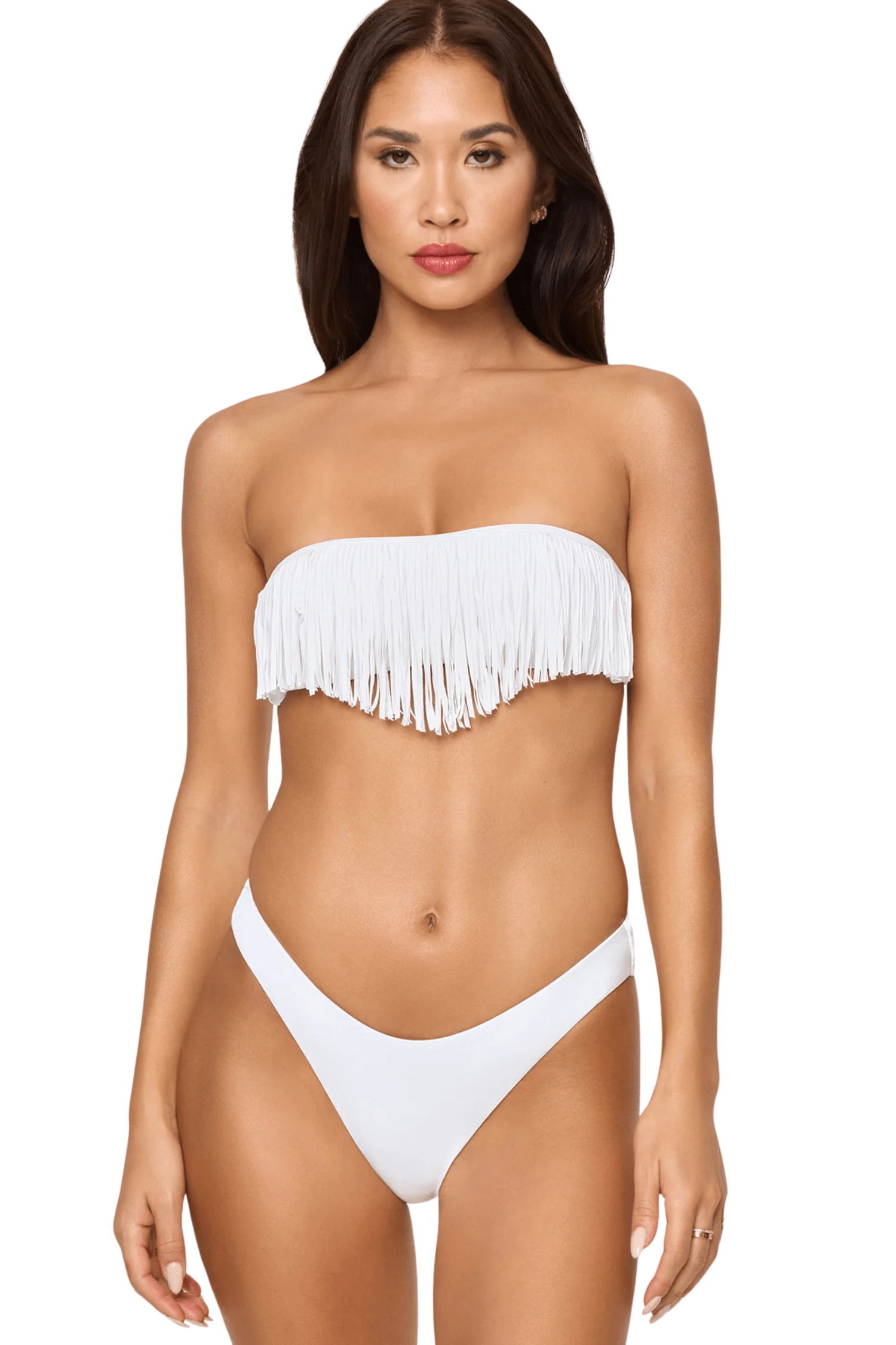 L SPACE Dixie Bikini Top White