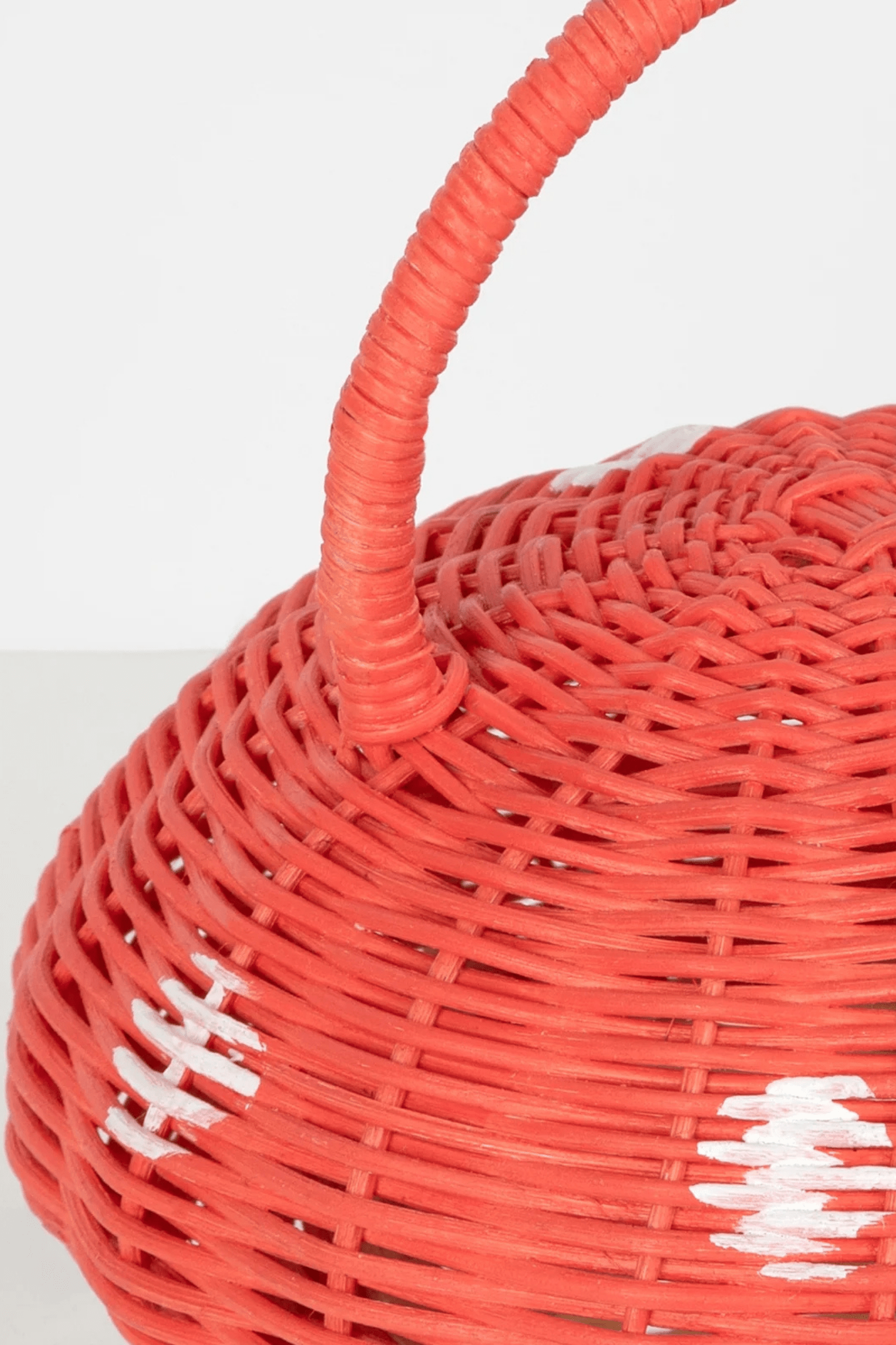 Meri Meri Mushroom Basket Red