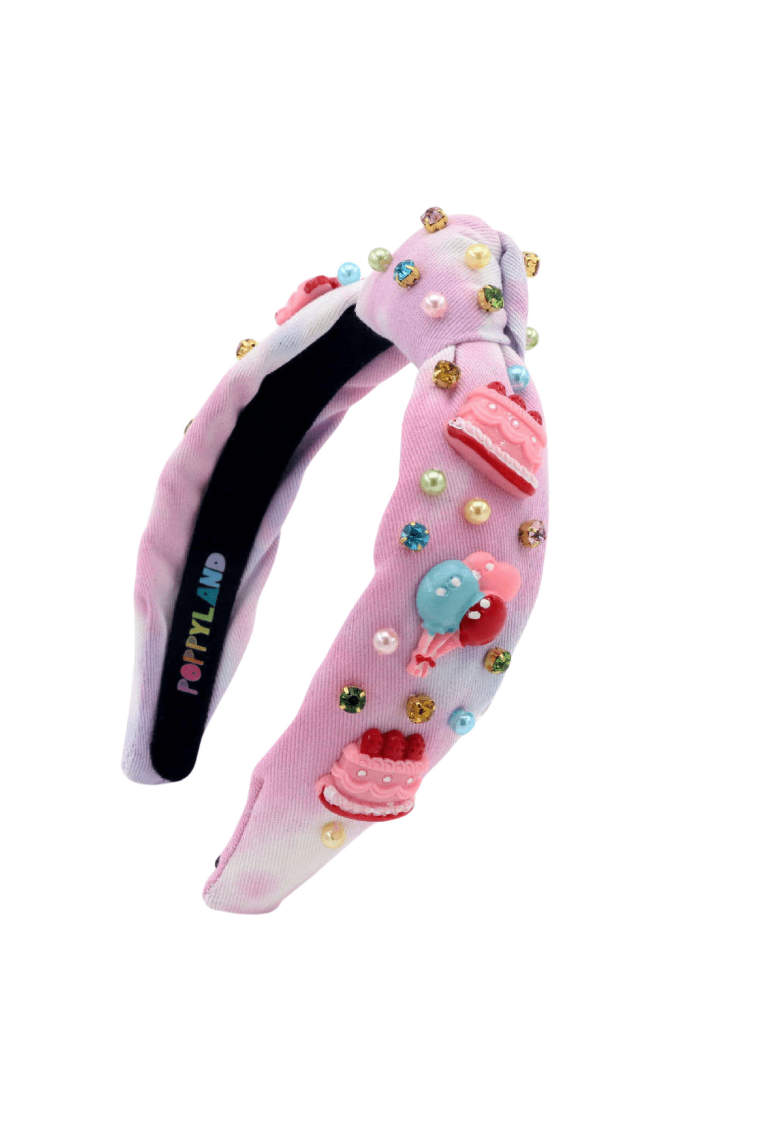 Poppyland Solid Kids Headband Birthday Girl