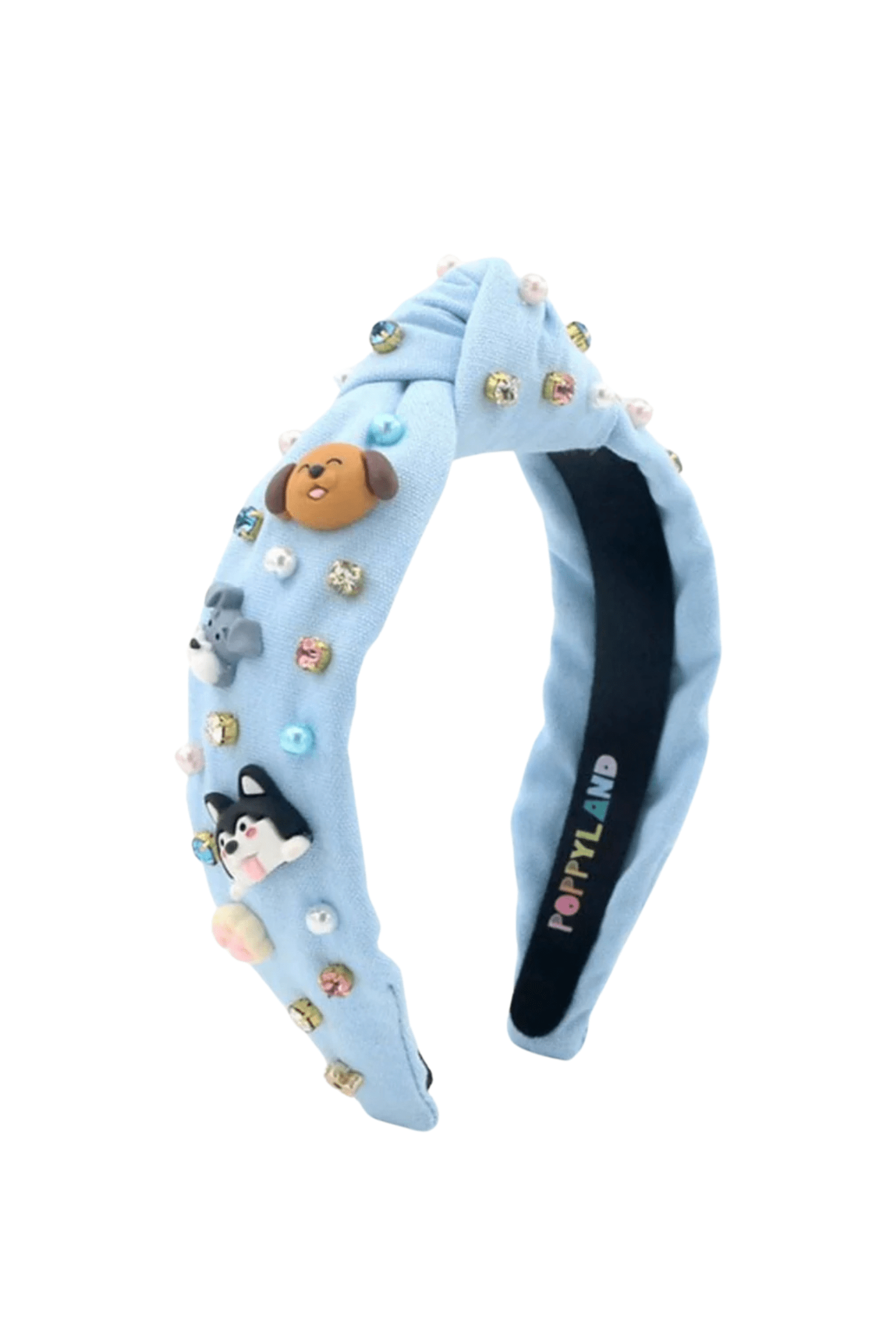 Poppyland Solid Kids Headband Puppy Love