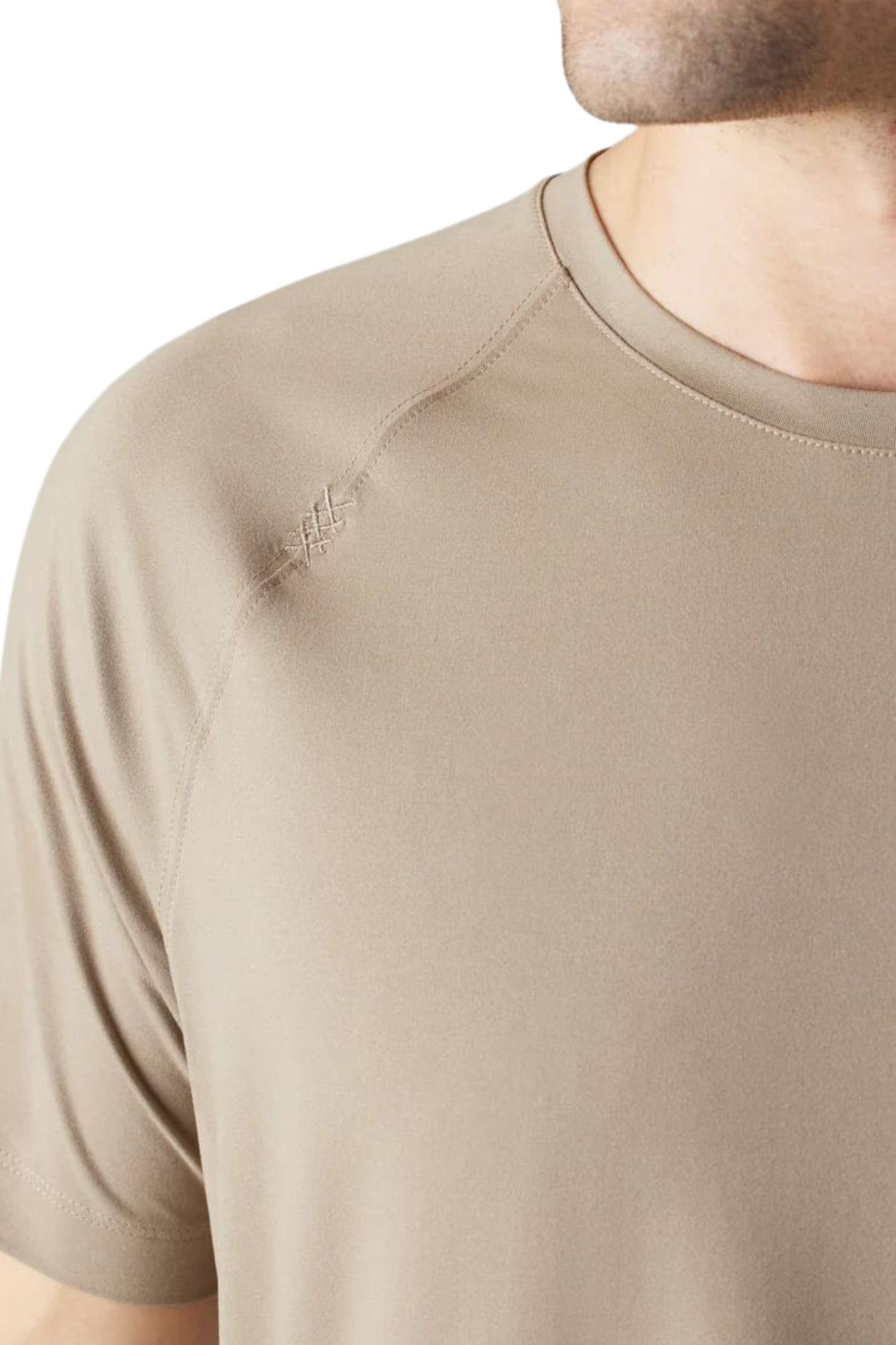 Rhone Reign Short Sleeve Timberwolf Brown