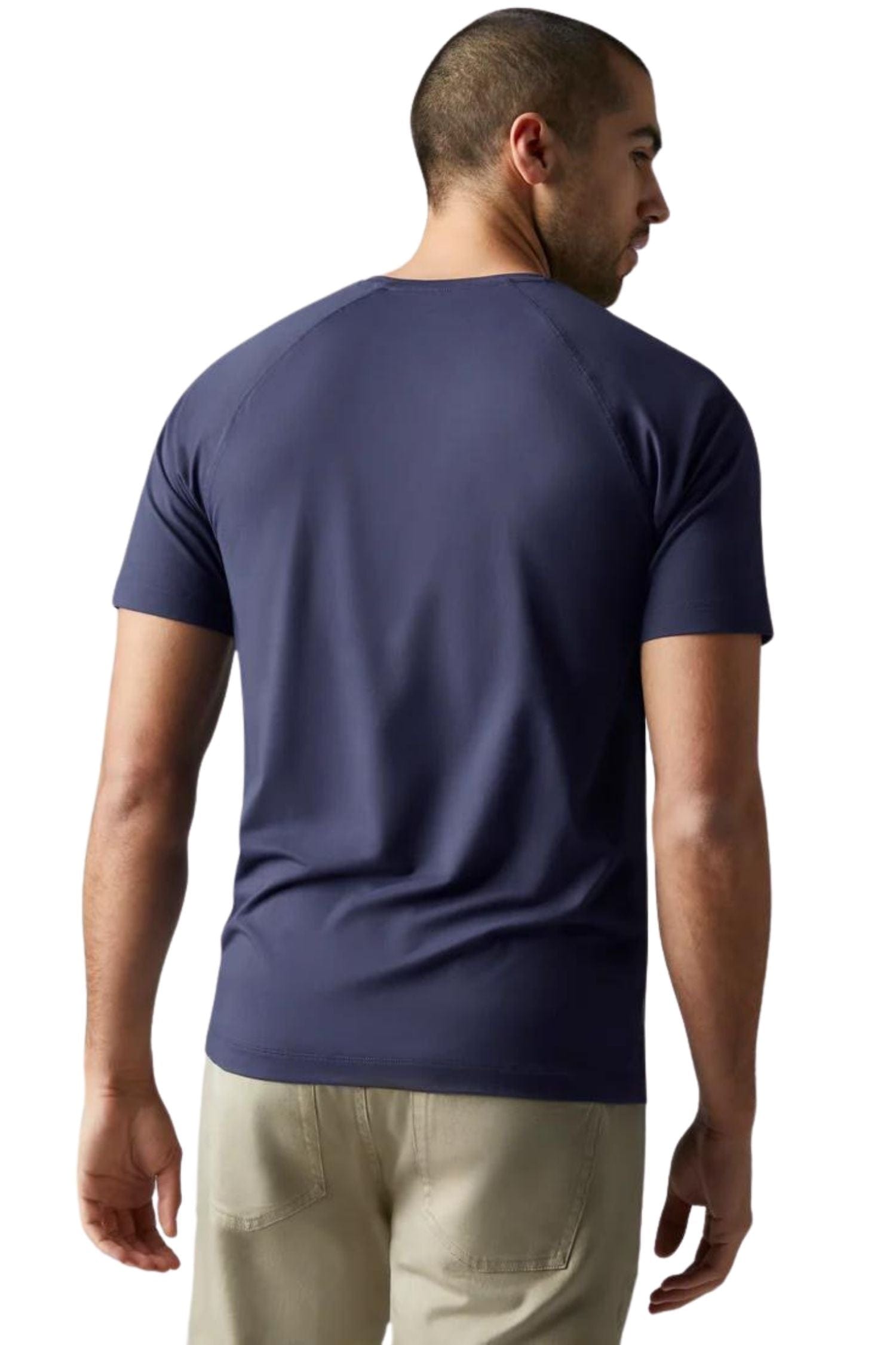 Rhone Reign Short Sleeve Navy