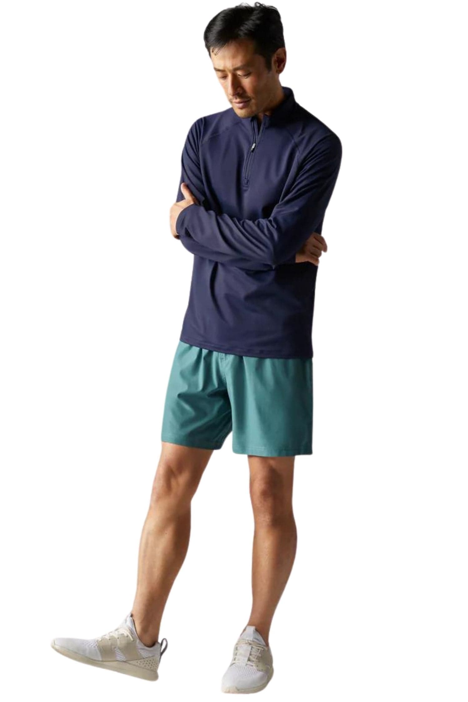 Rhone Session 1/4 Zip Navy