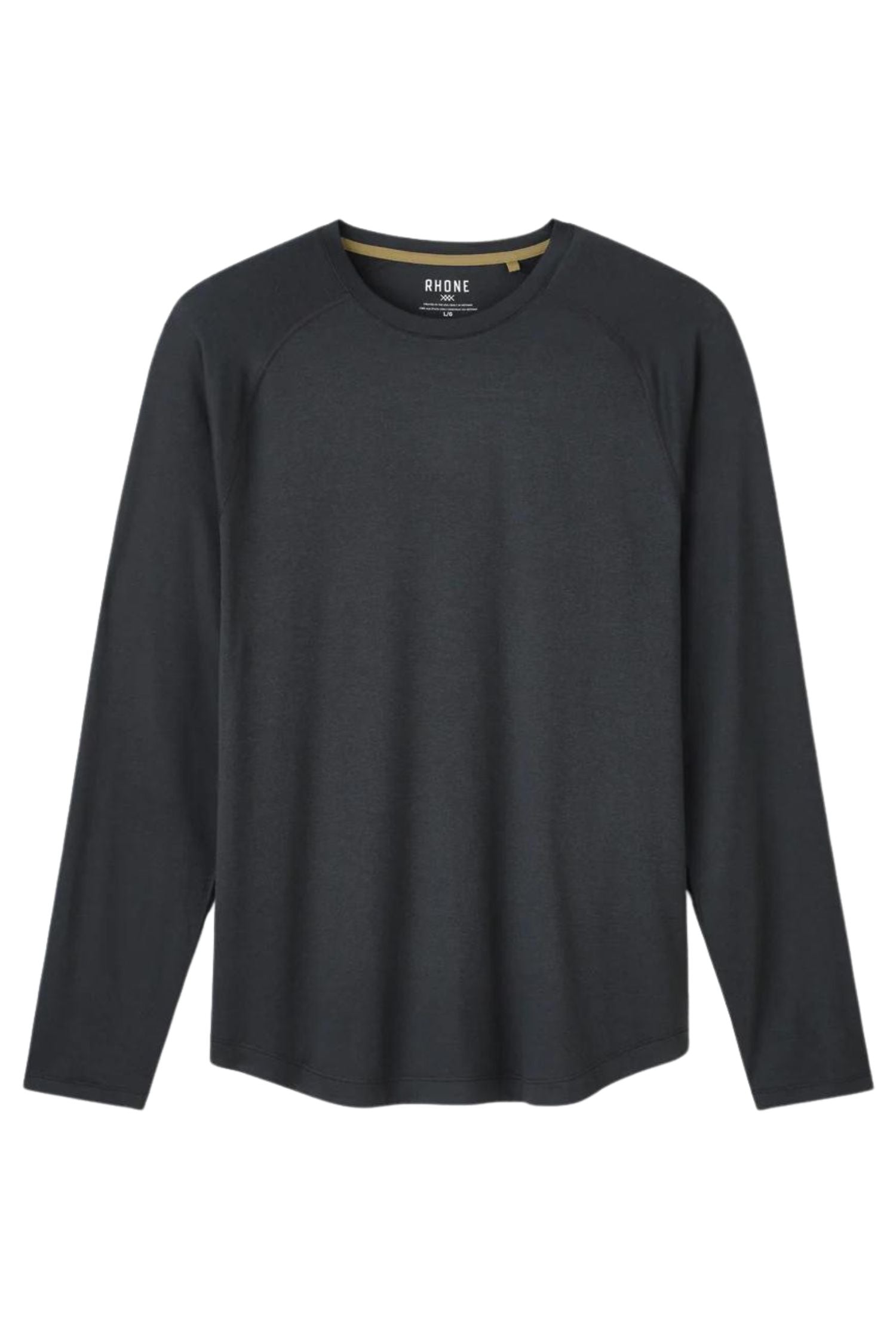 Rhone Atmosphere Long Sleeve Tee Black Heather