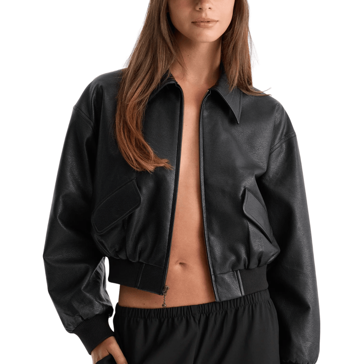The Better Than Leather Bomber Jacket