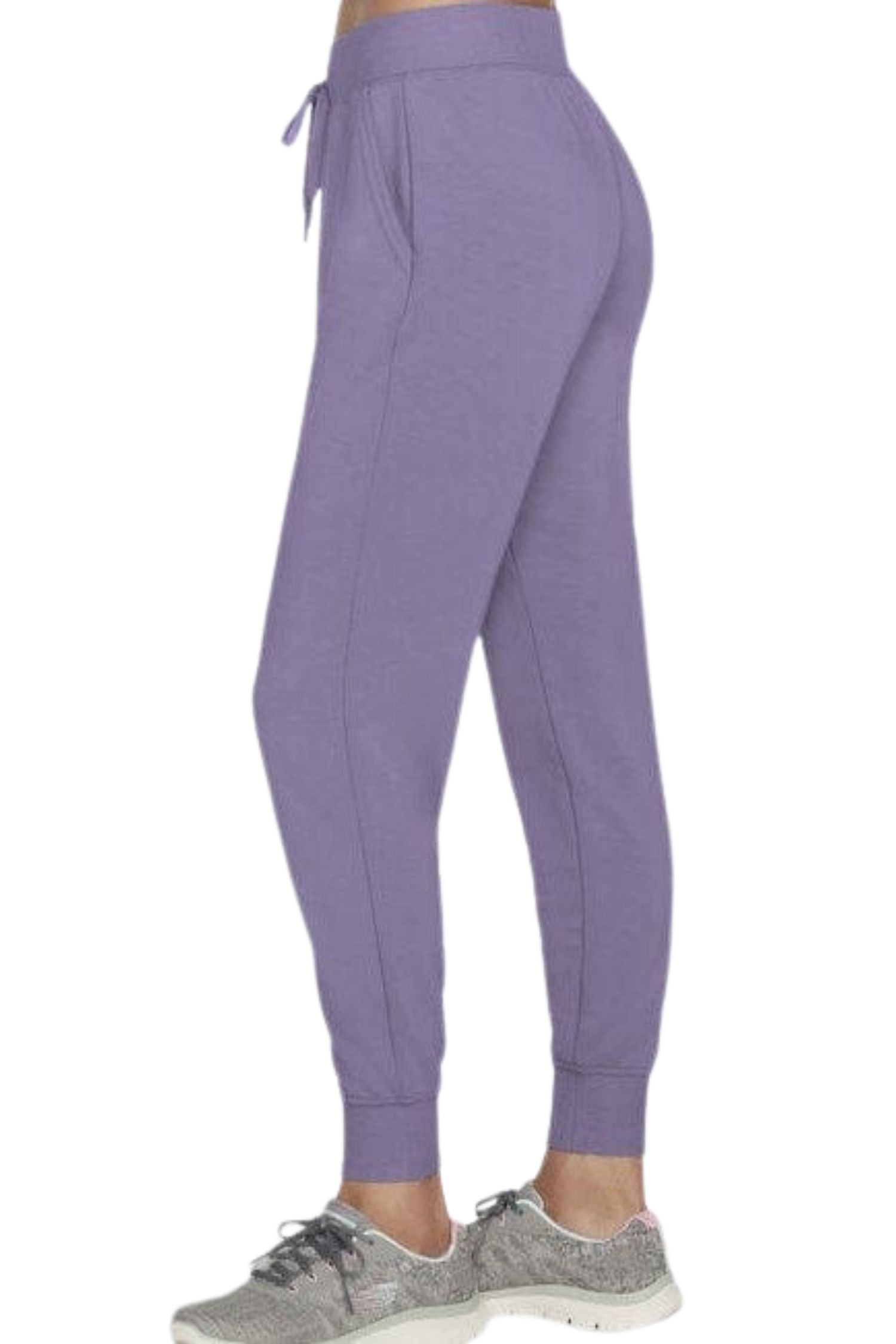 Skechers Restful Jogger Gray Purple