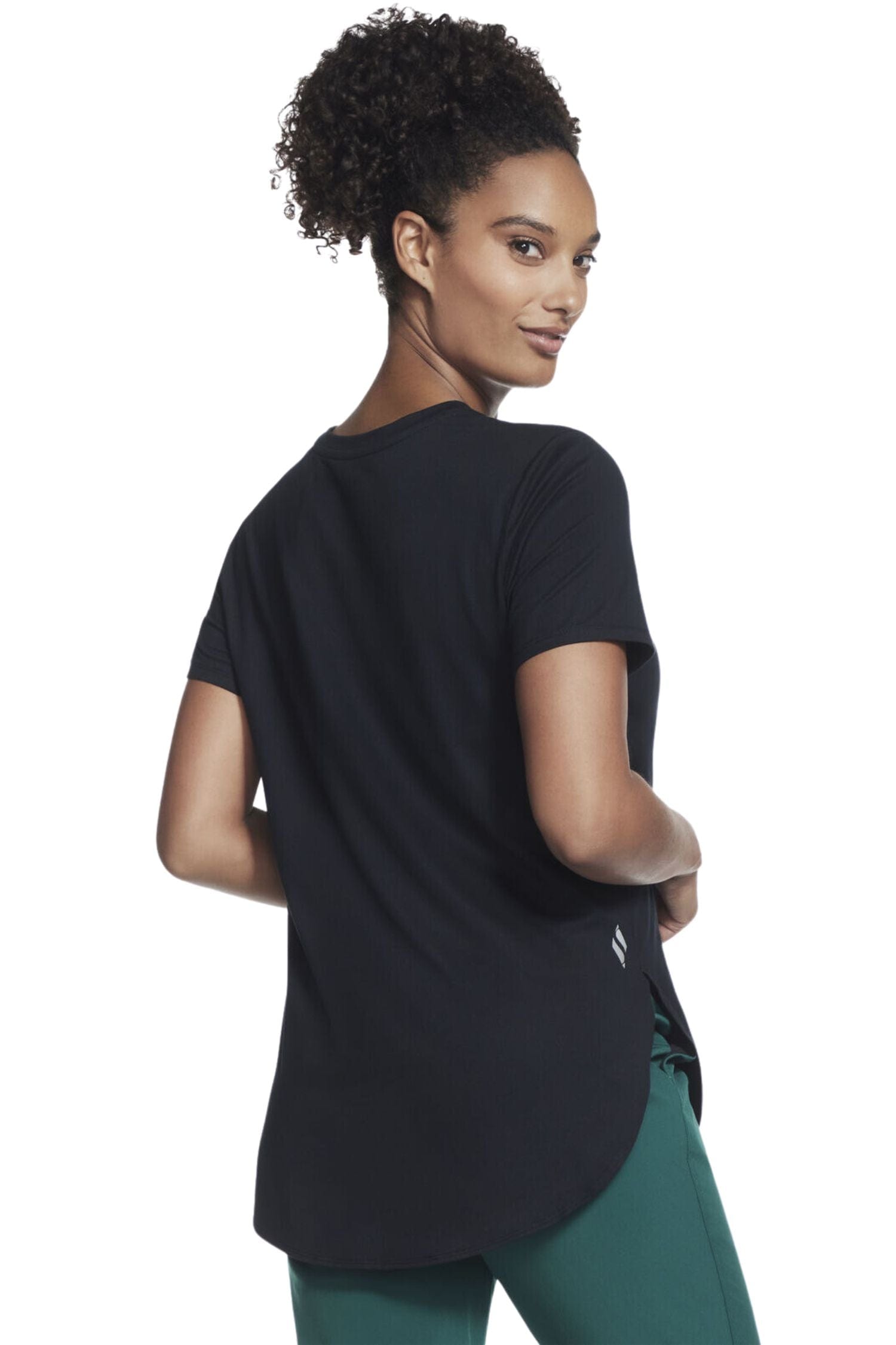 Skechers GO DRI SWIFT Tunic Tee Black