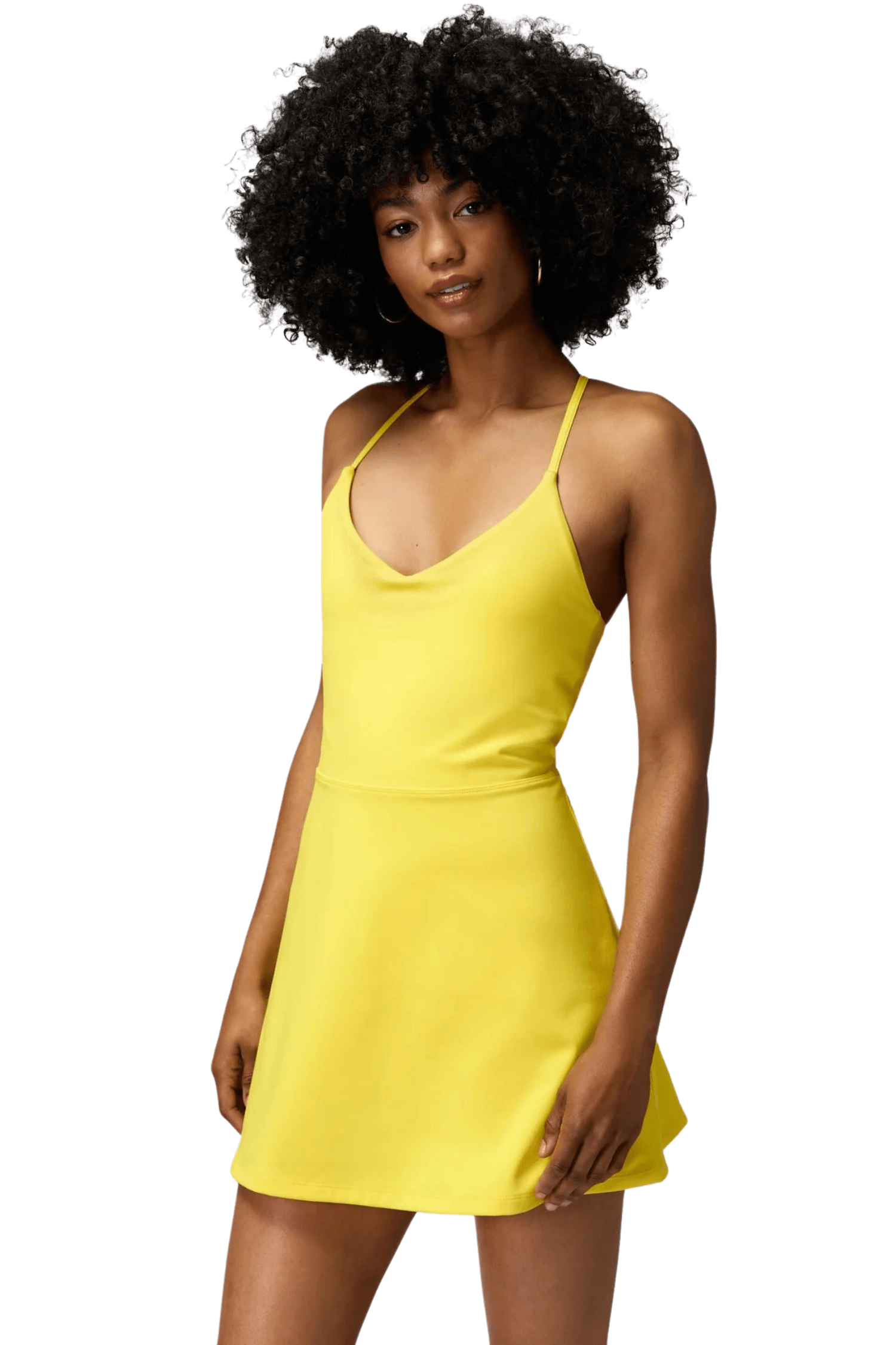 Spiritual Gangster Jet Active Dress Sunflower