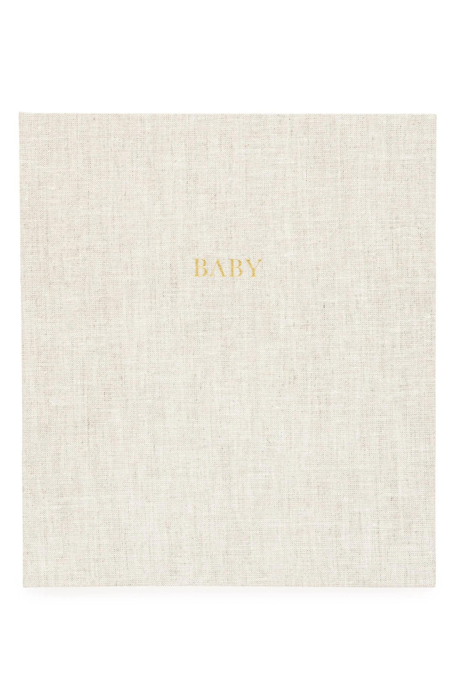 Sugar Paper Baby Book Flax
