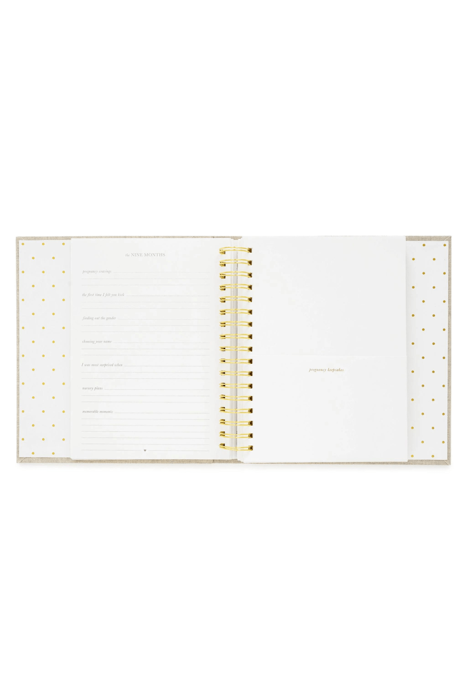 Sugar Paper Baby Book Flax