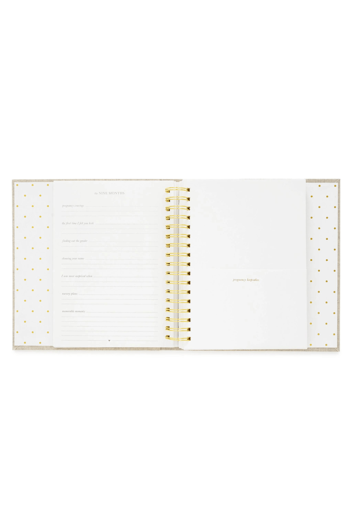 Sugar Paper Baby Book Flax