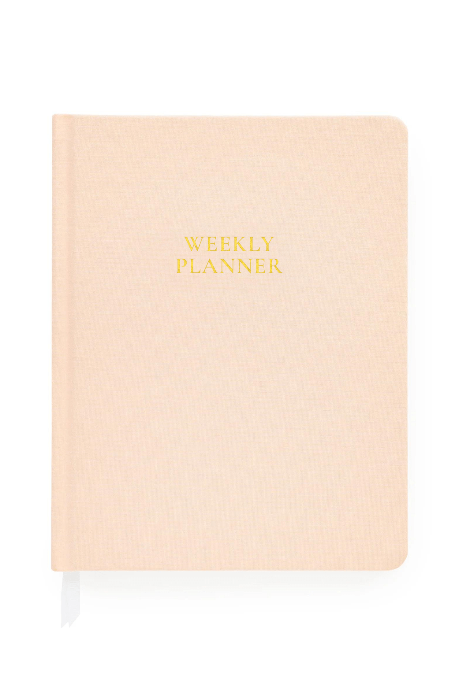Sugar Paper Undated Weekly Planner Pale Pink