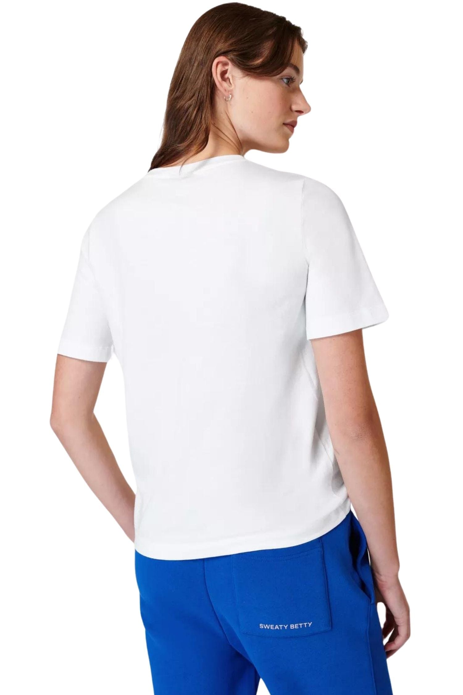 Sweaty Betty Essential Crew Neck T-Shirt White