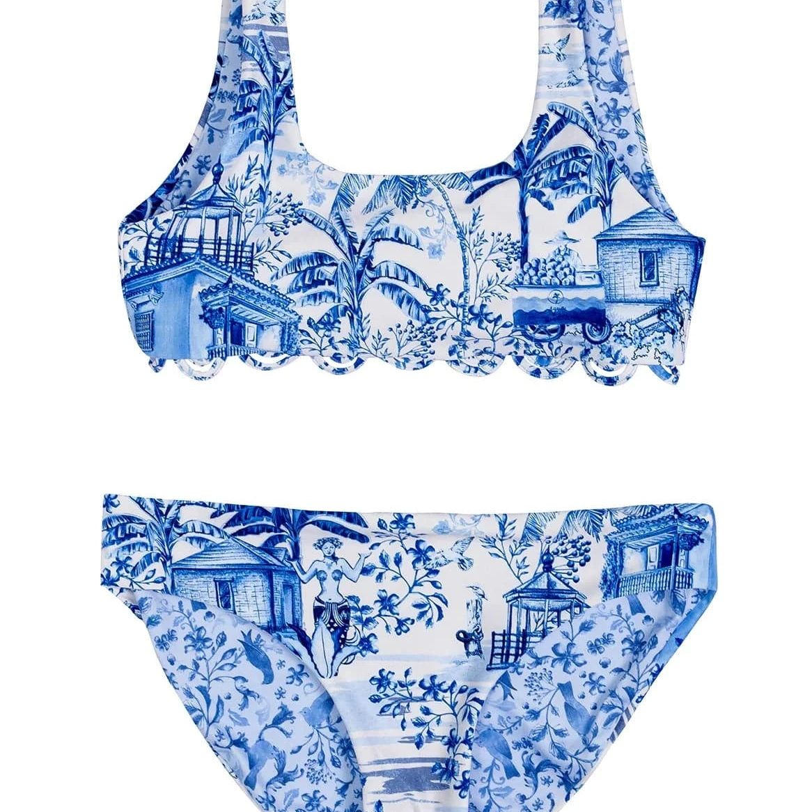 Agua Bendita Dolce Kids' Bikini Set Tales