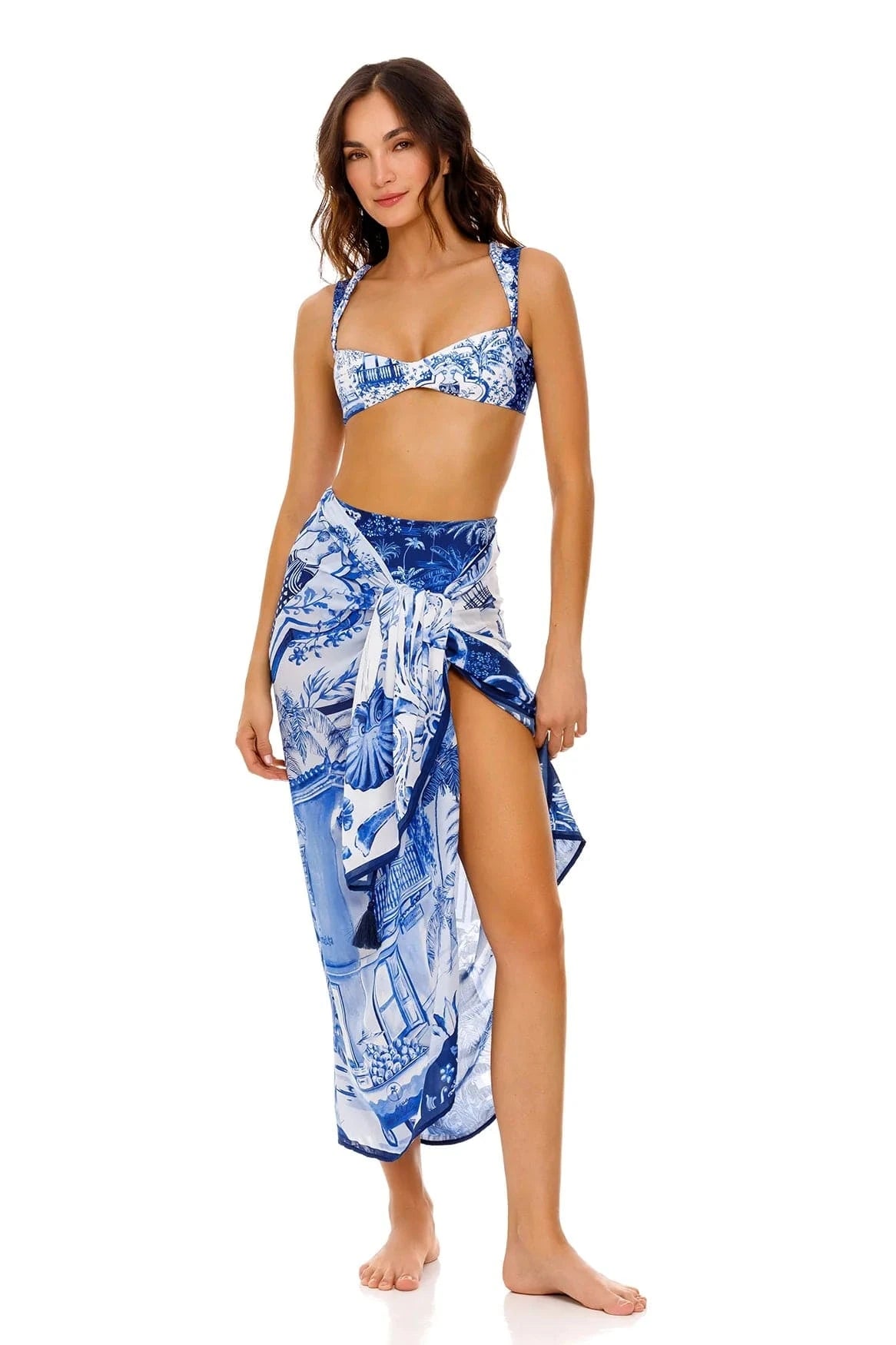Agua Bendita Marine Pareo Cover Up