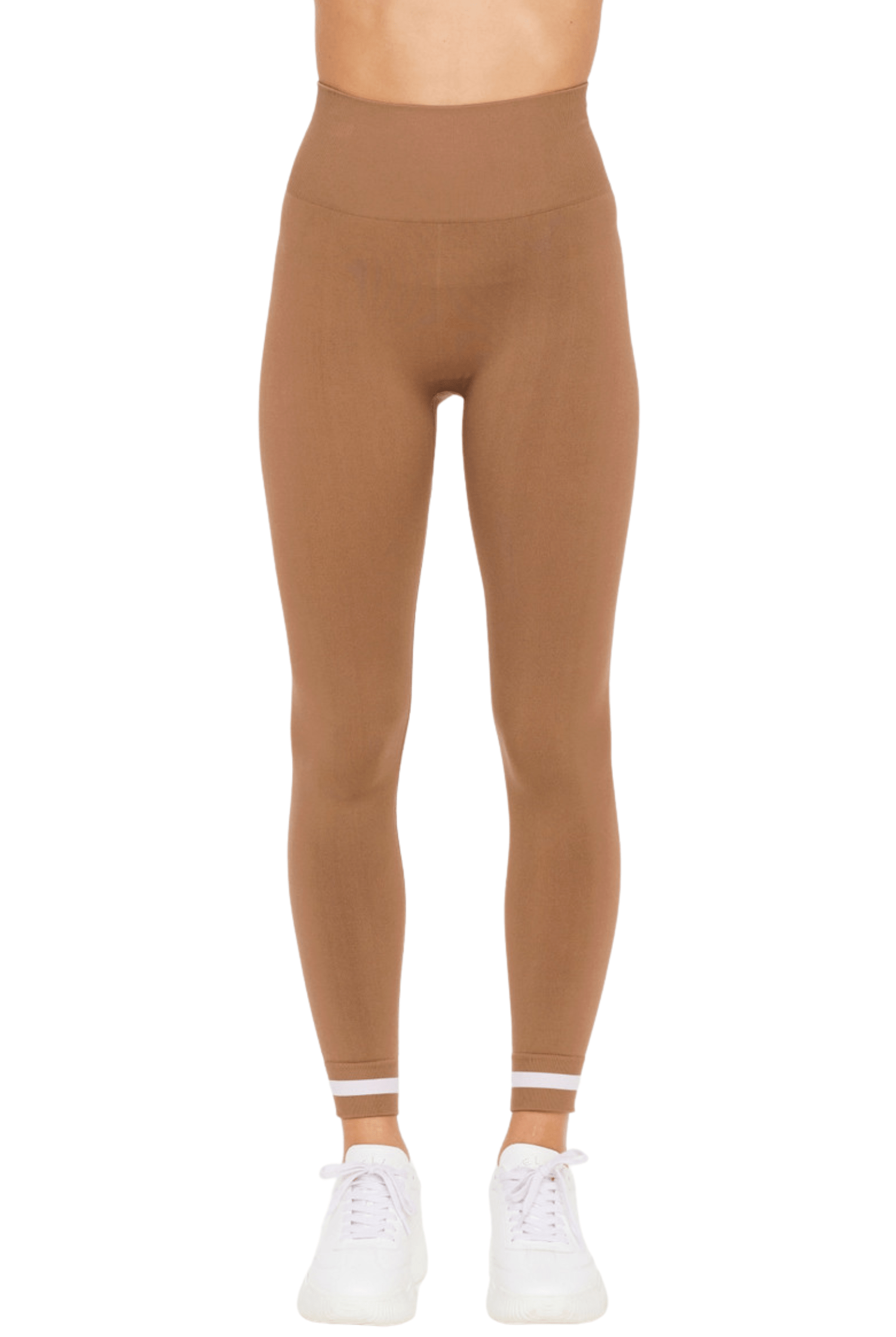 The Upside Form Seamless 25IN Midi Pant Mocha
