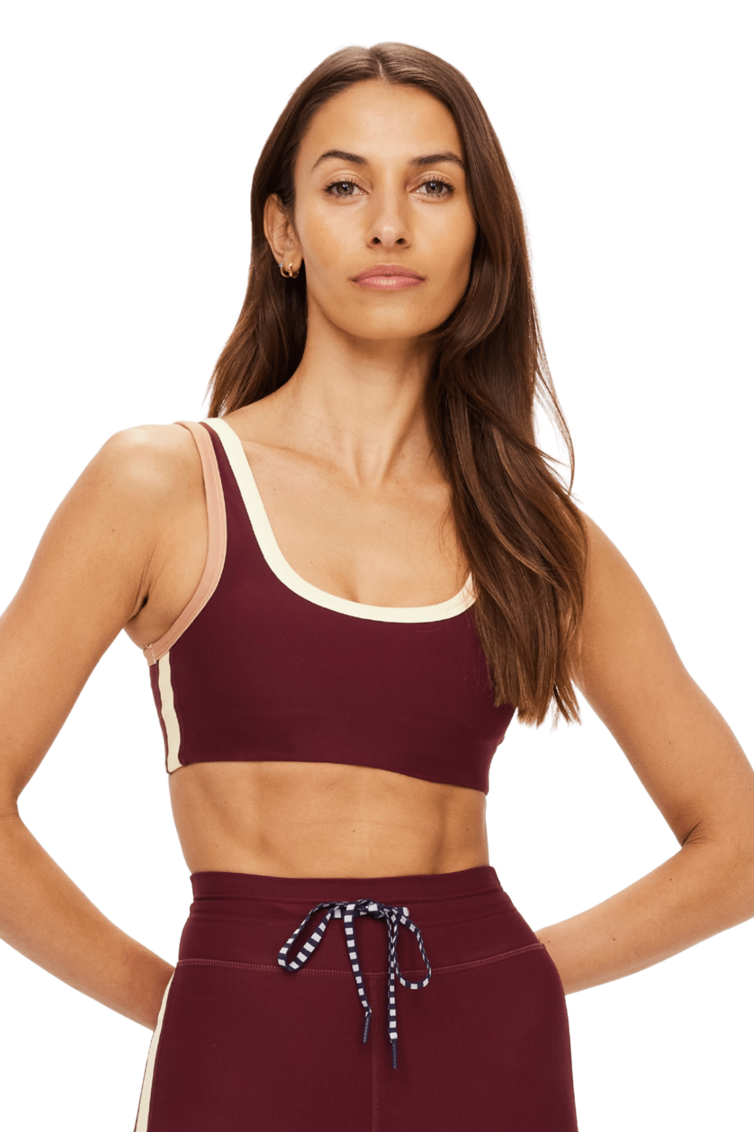 Trail Harley Scoop Bra Bordeaux